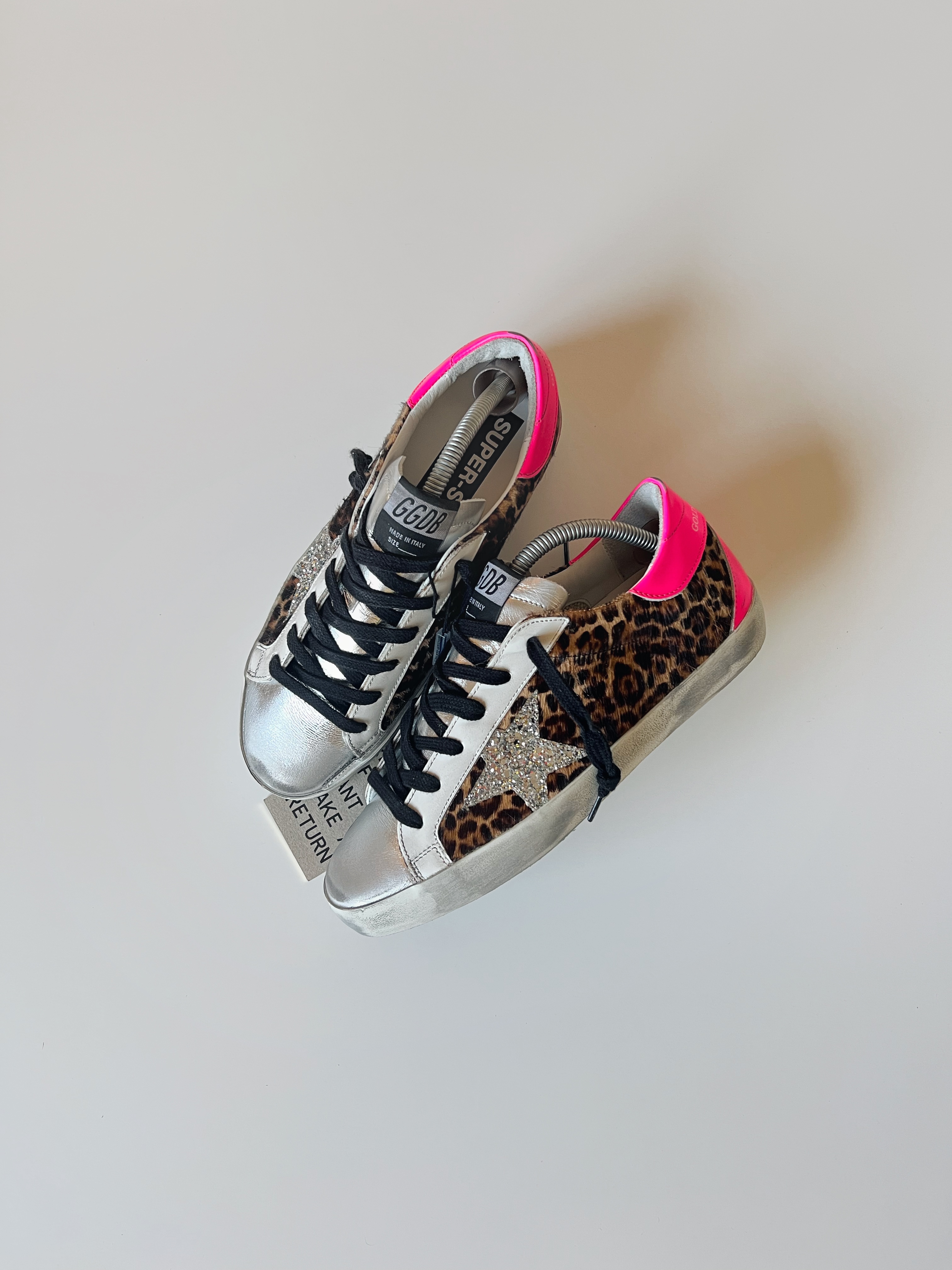 Metalic animal print Superstar