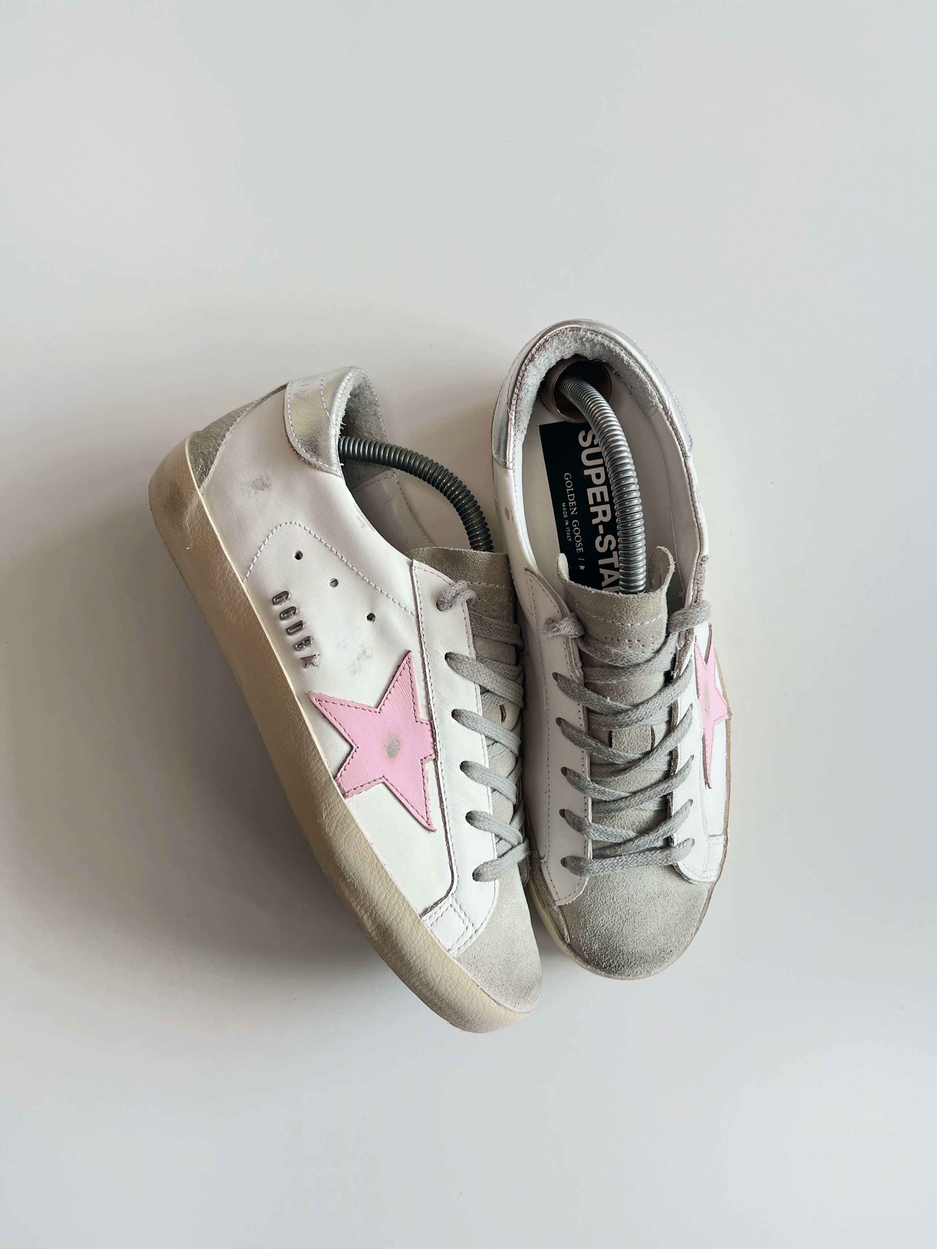 White & Pink superstar