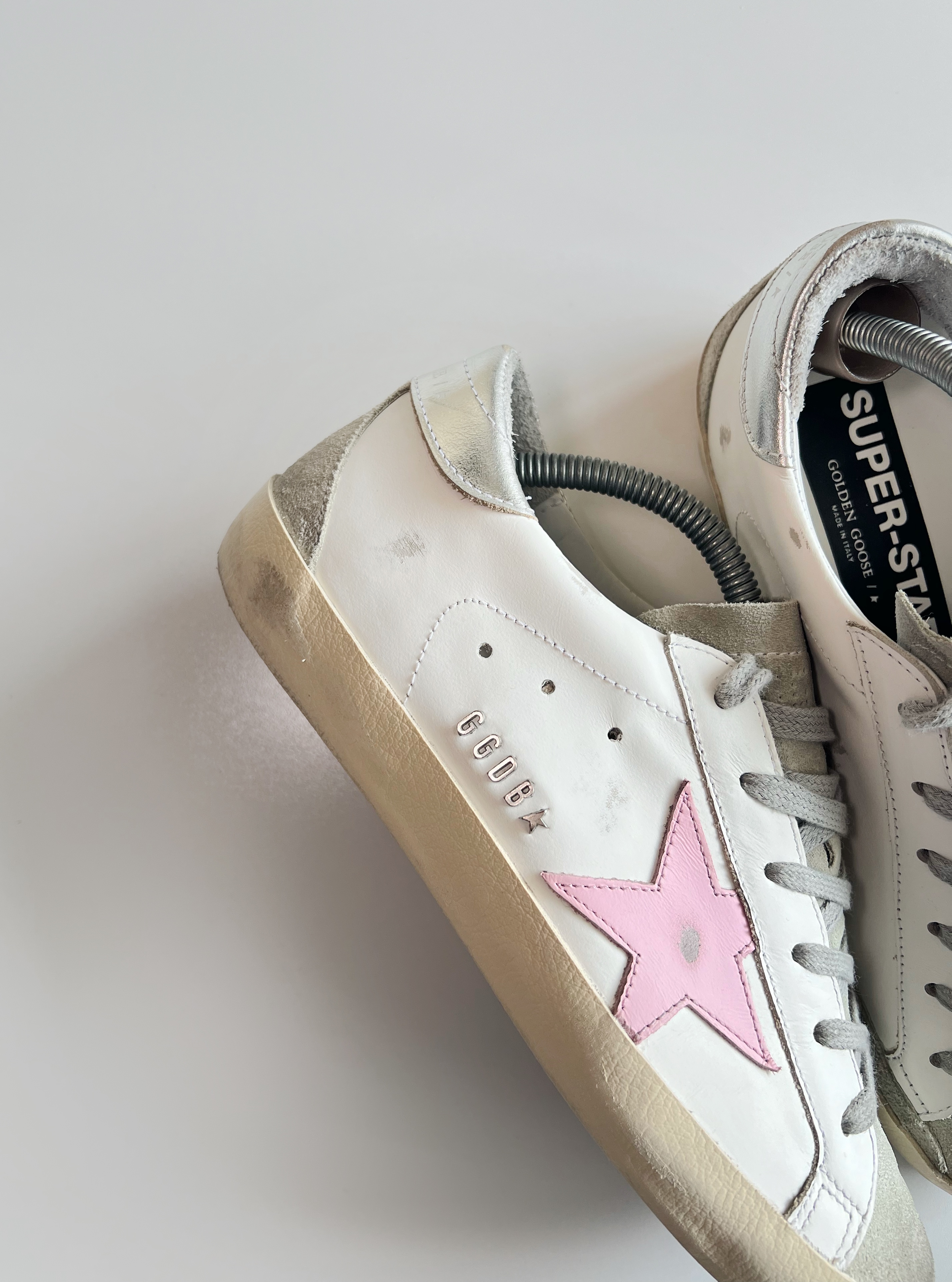 White & Pink superstar