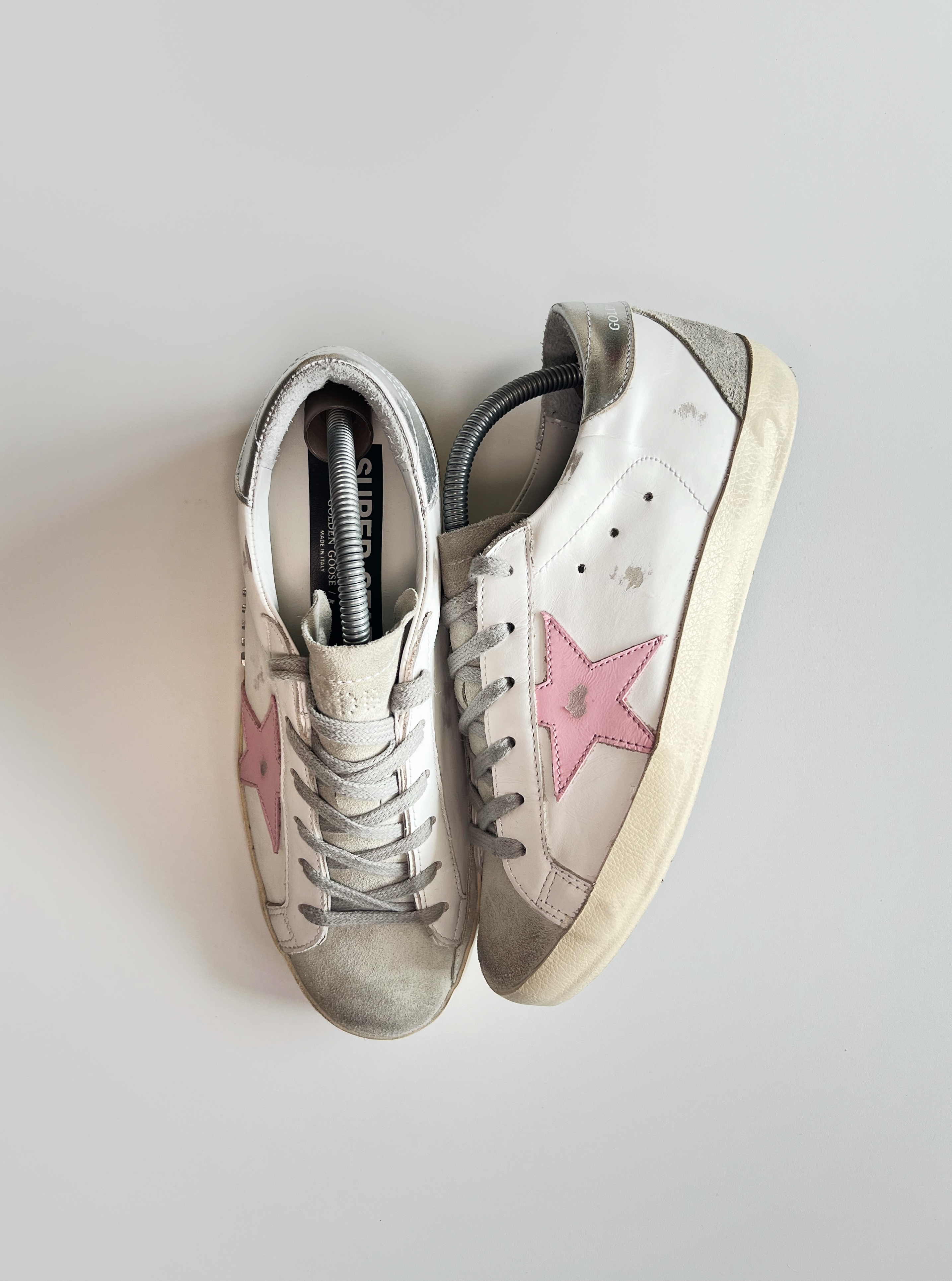 White & Pink superstar