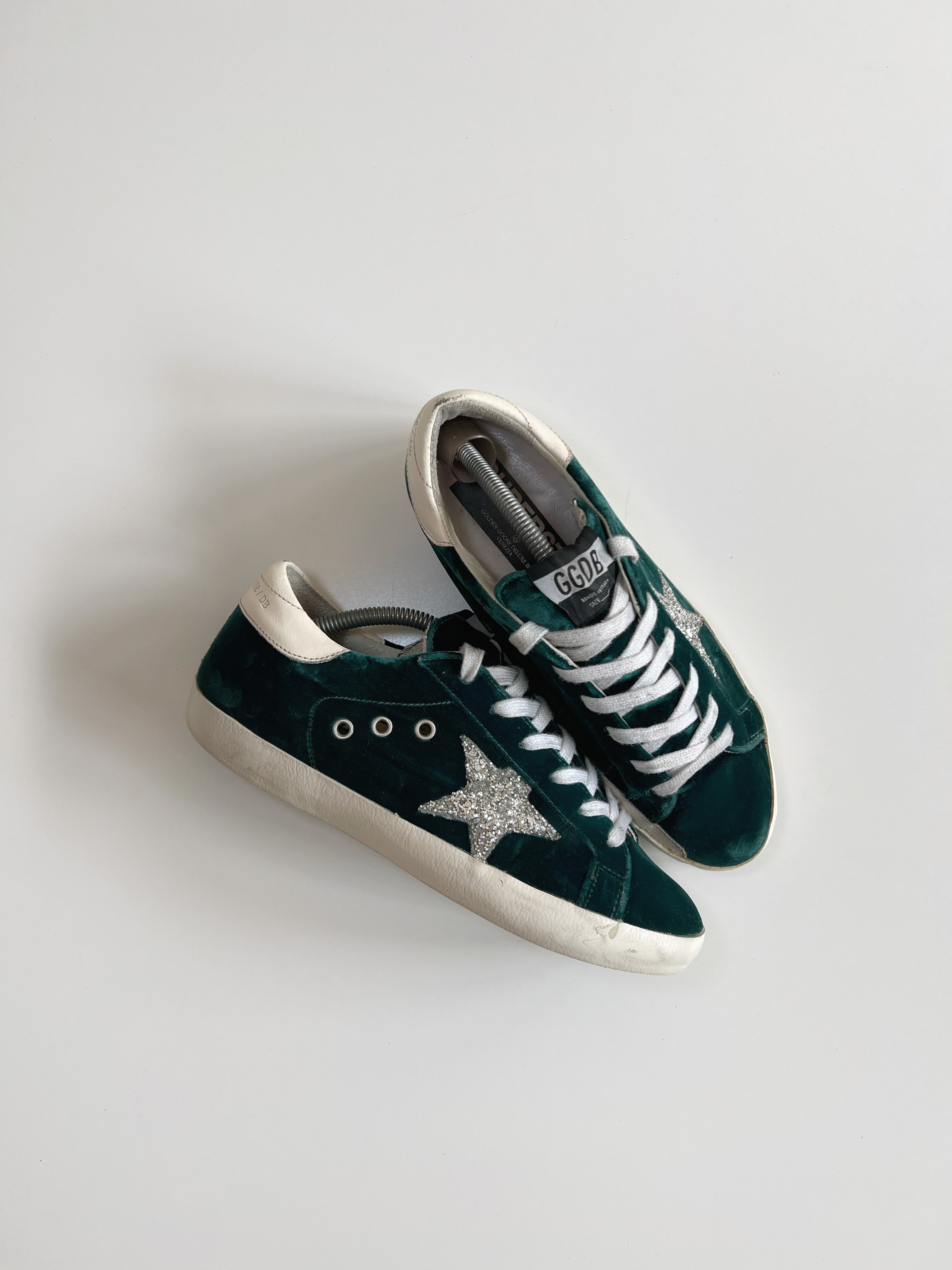 Green Superstar Golden Goose