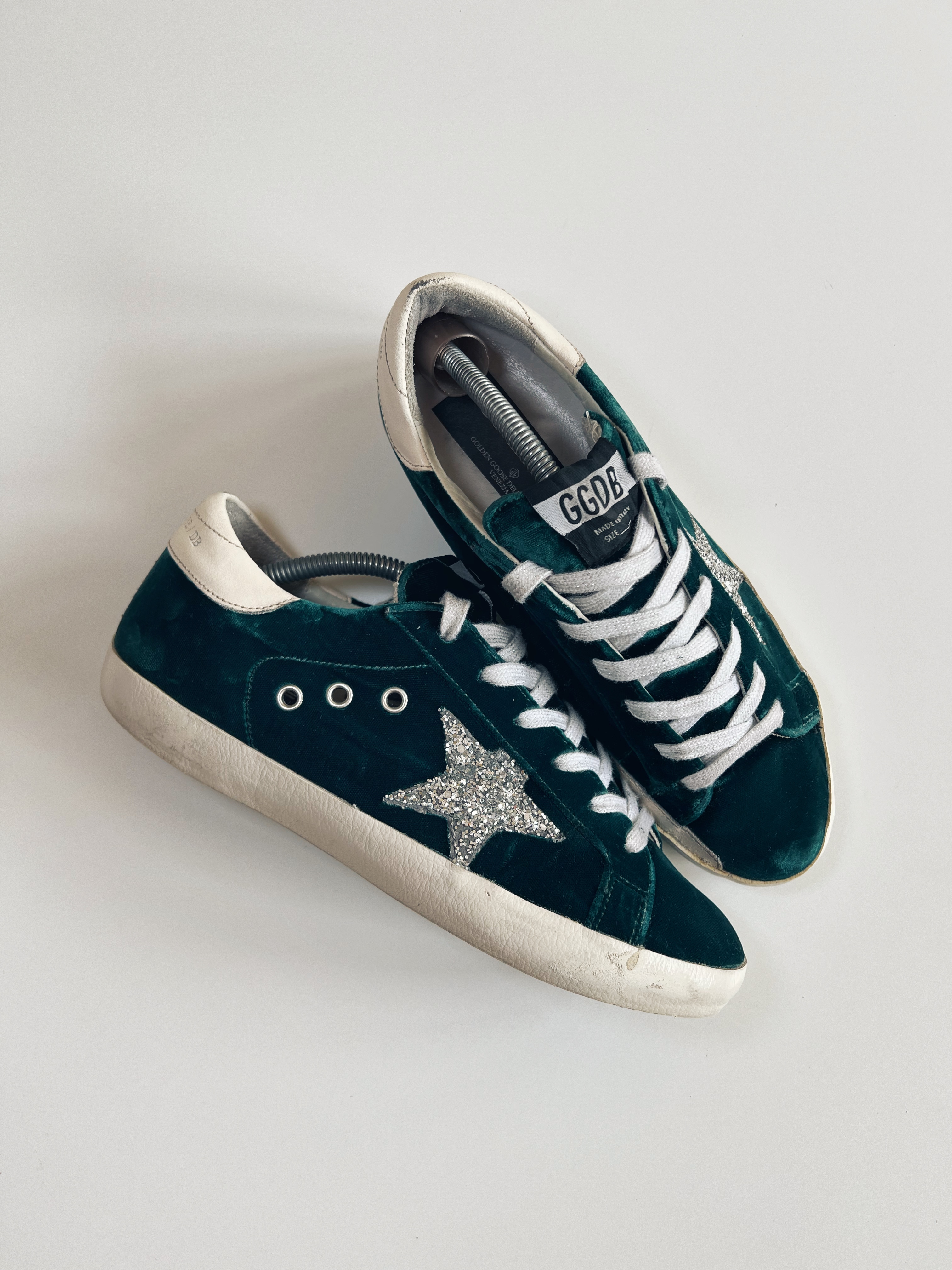 Green Superstar Golden Goose