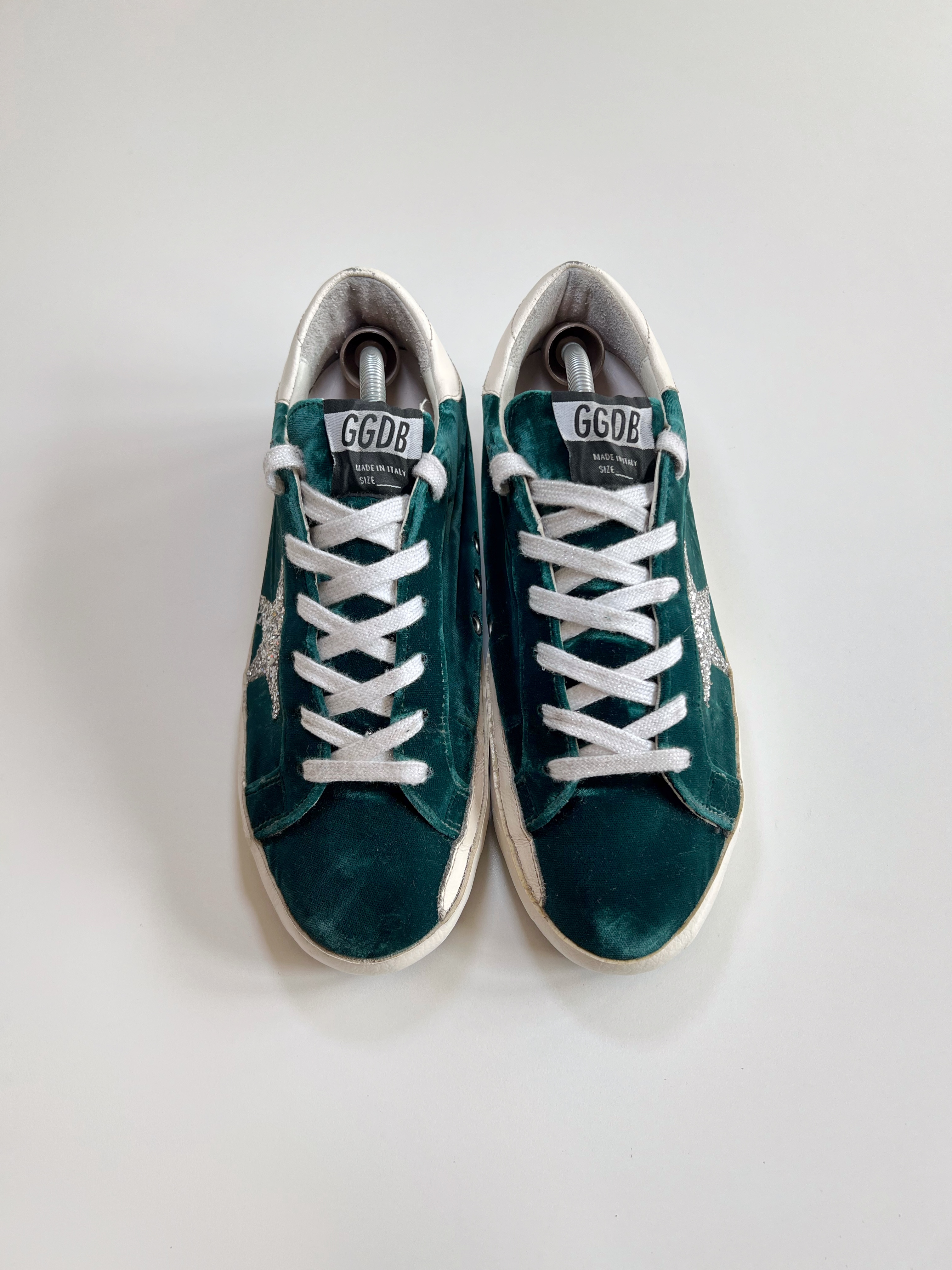 Green Superstar Golden Goose