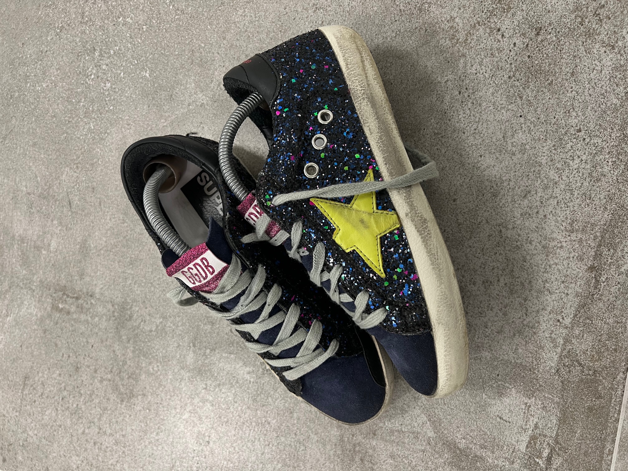Golden Goose Superstar blue