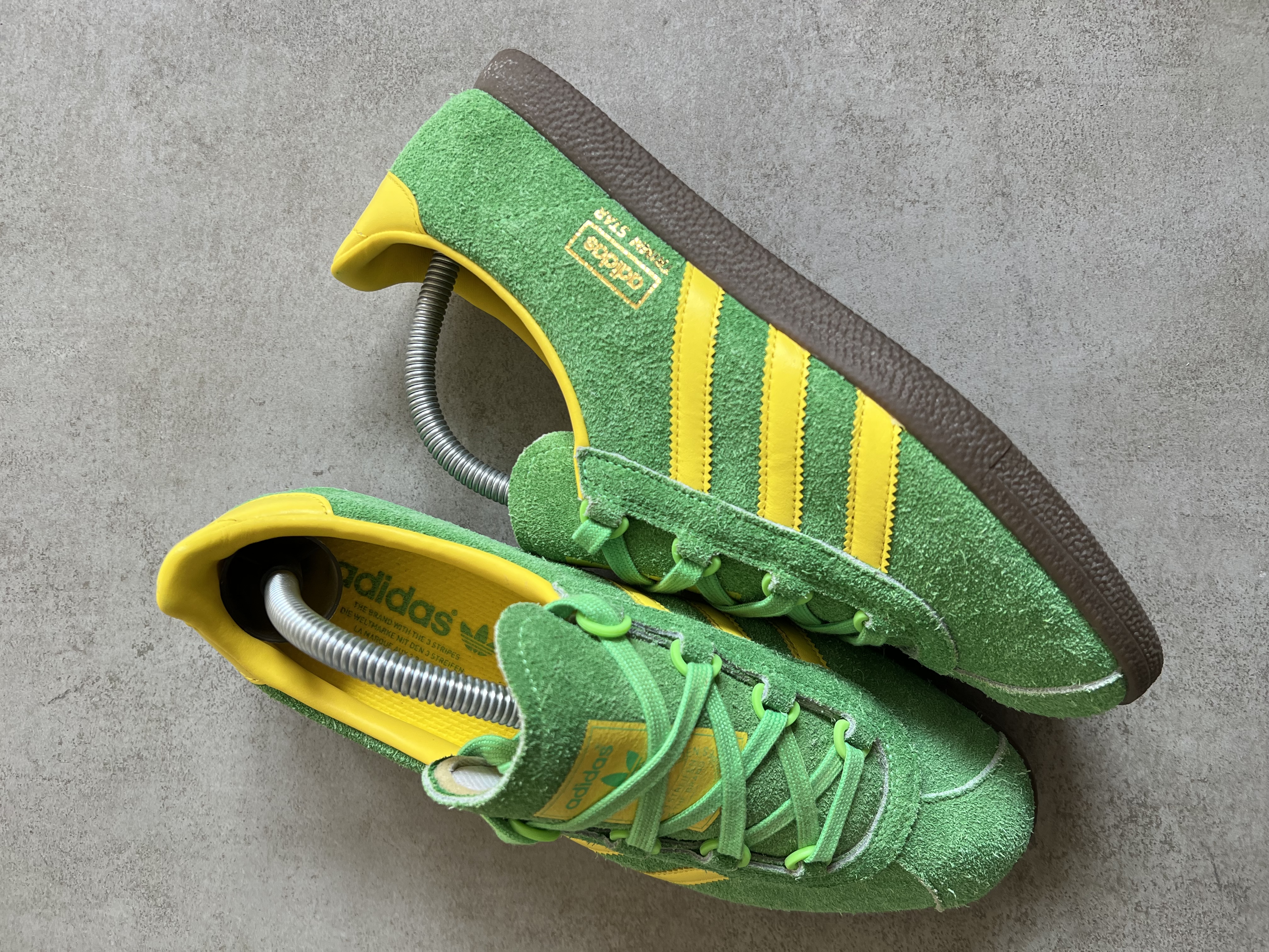 Adidas Trimm Star Green & Yellow Exclusive