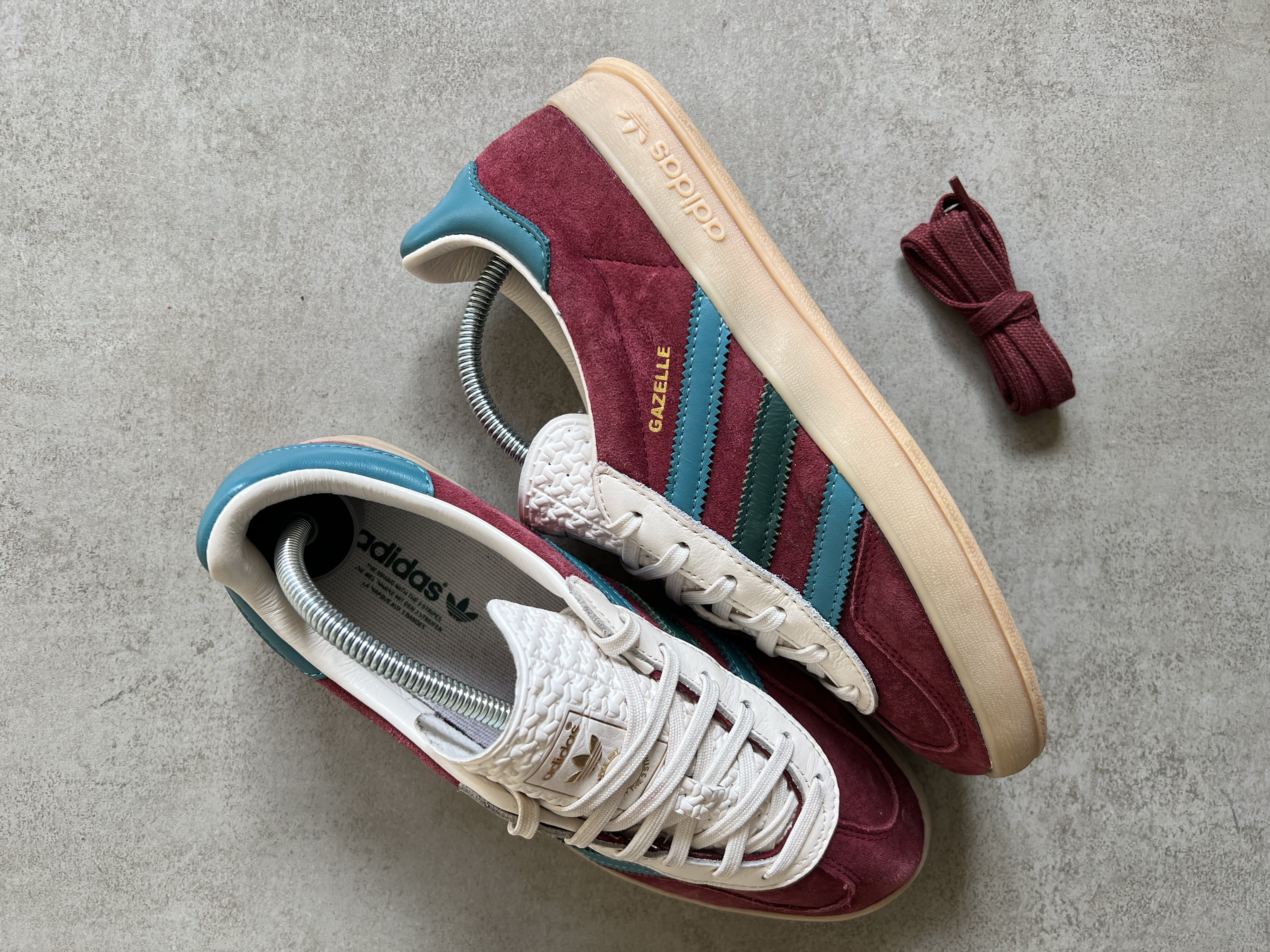 Burgundy Gazelle Indoor Adidas