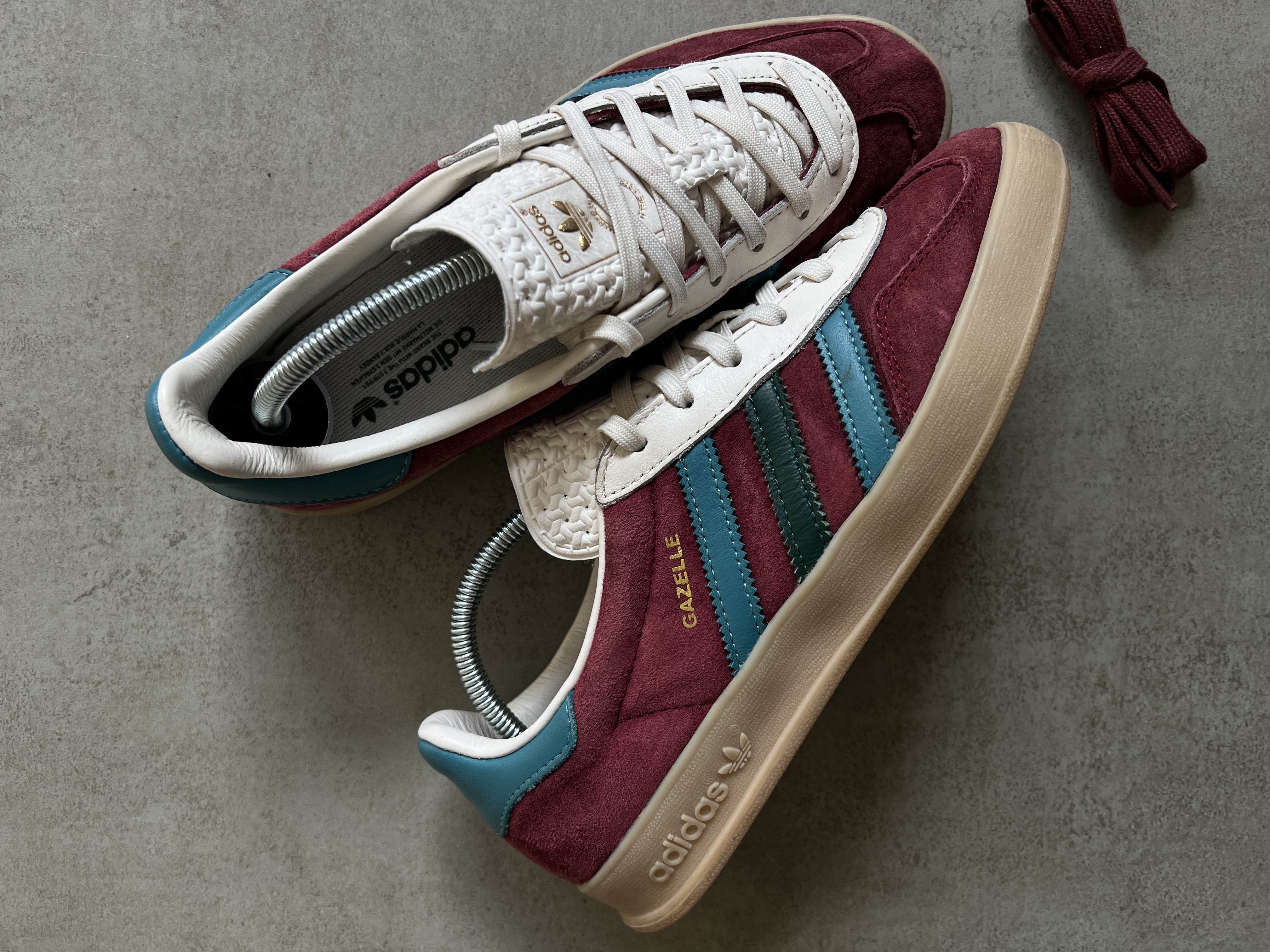 Burgundy Gazelle Indoor Adidas