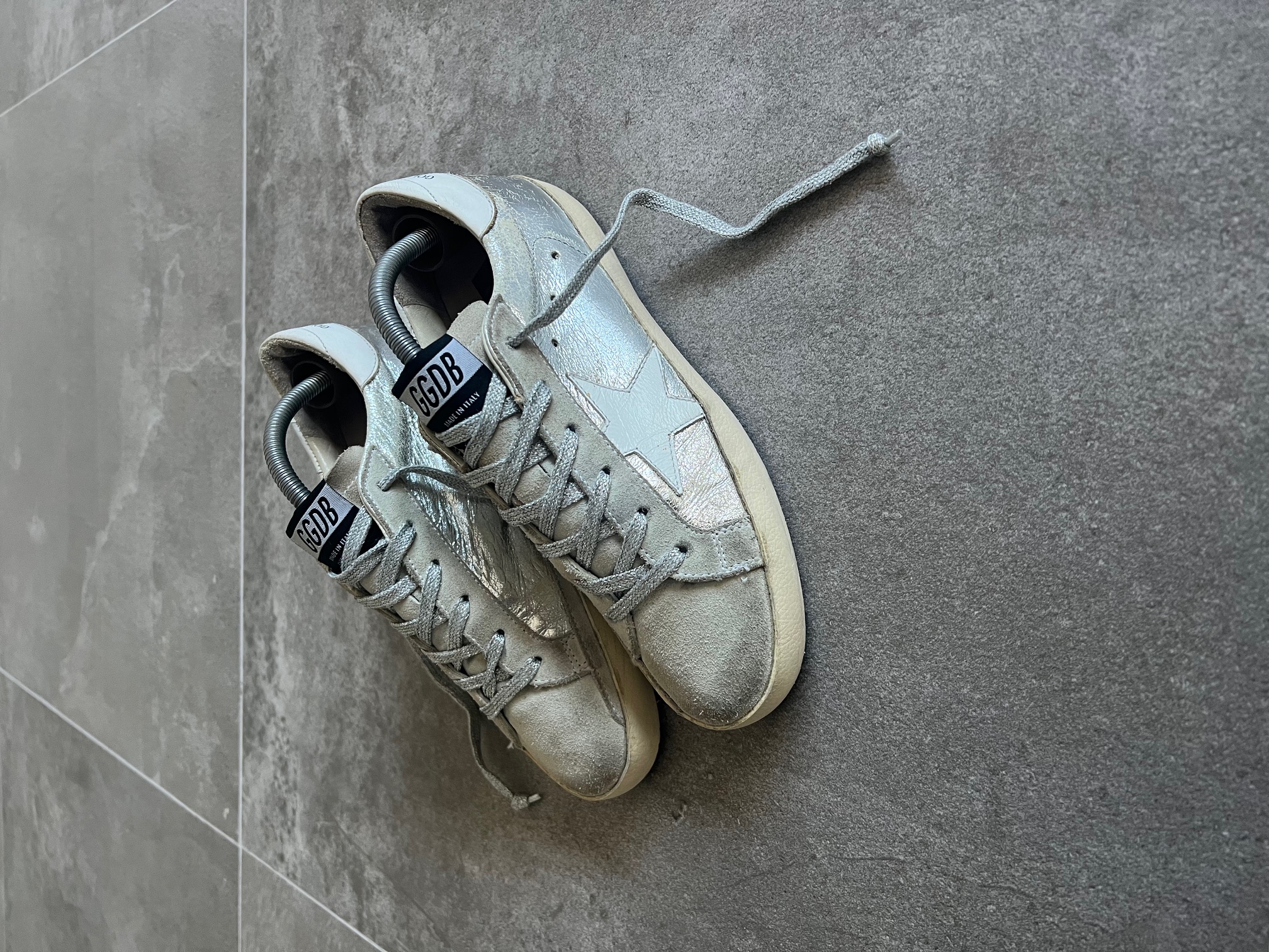 Golden Goose Superstar Silver