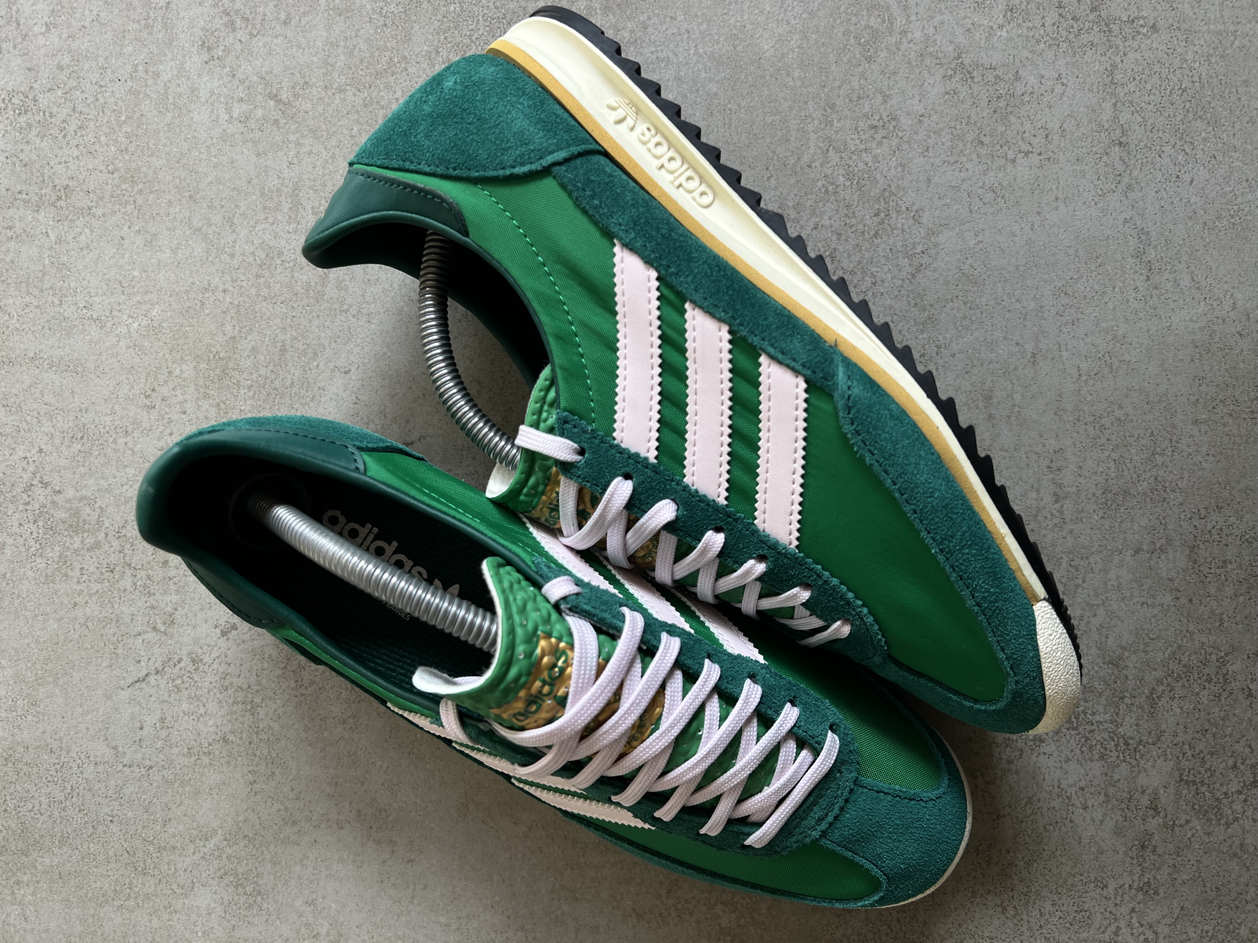 Adidas SL 72 Green & White Retro