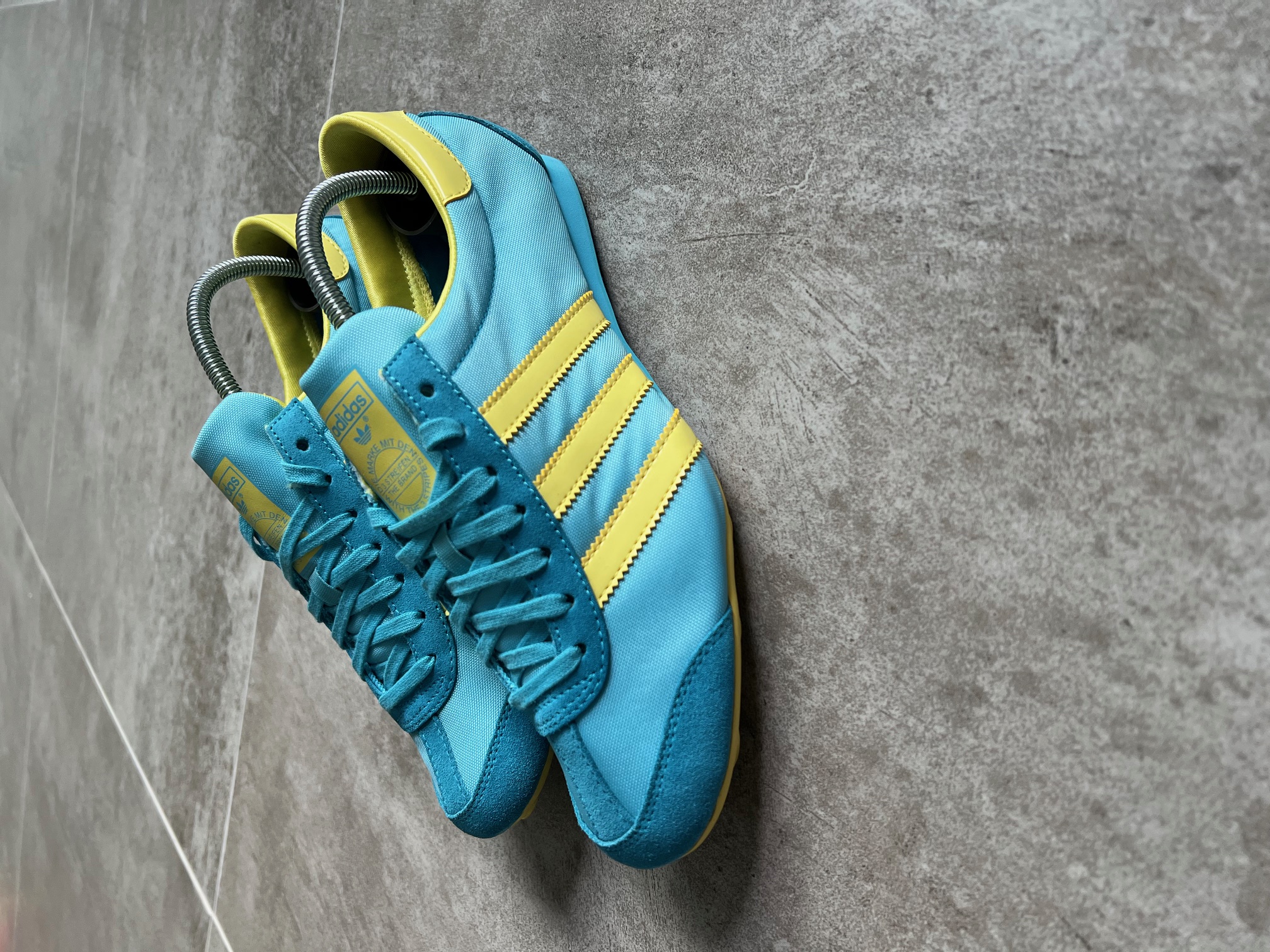 Adidas Blue & Yellow Vintage