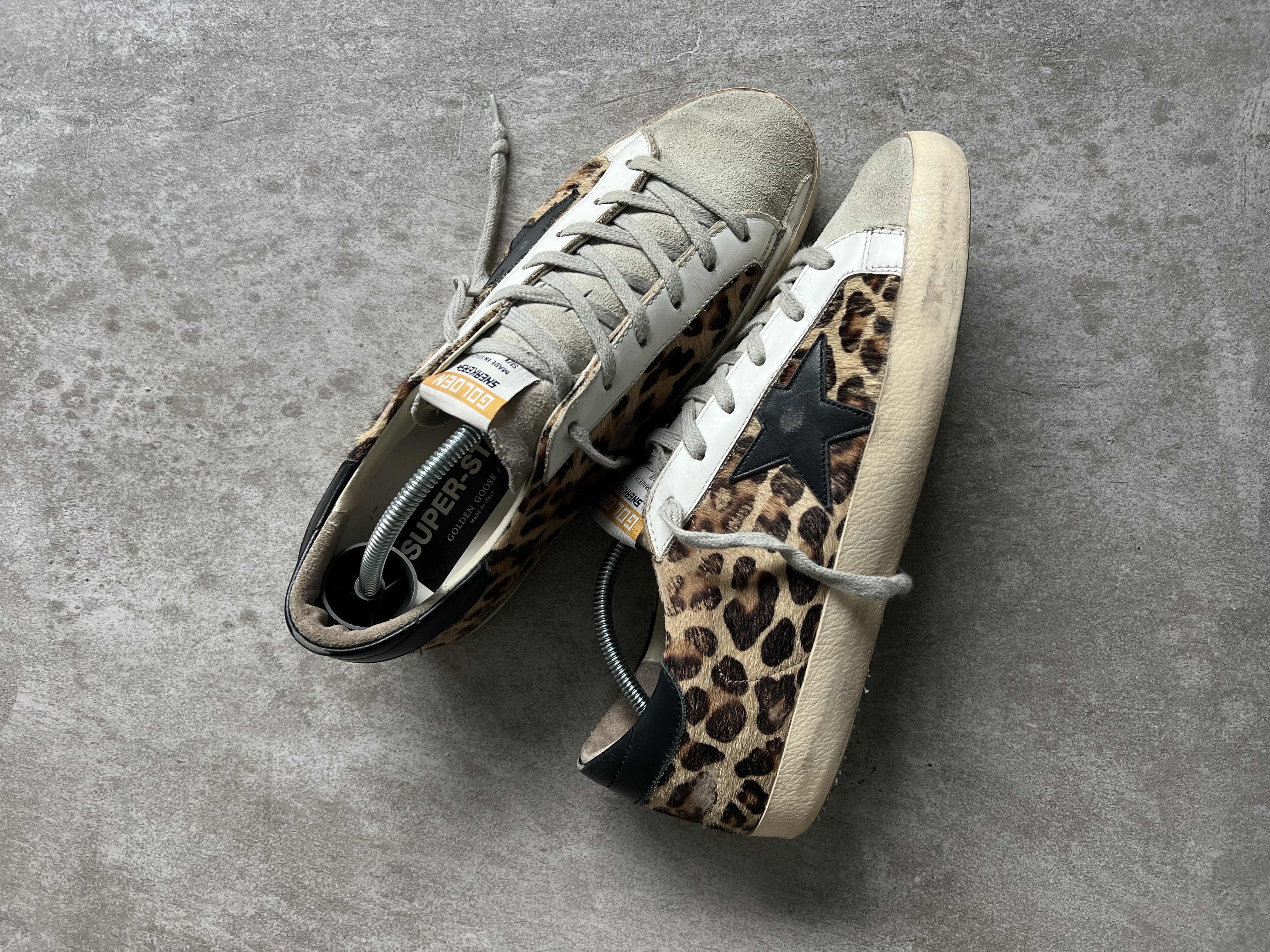 Golden Goose Superstar Animal Print