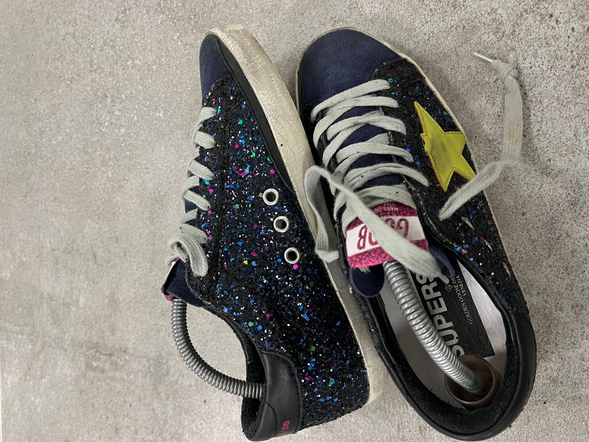 Golden Goose Superstar blue