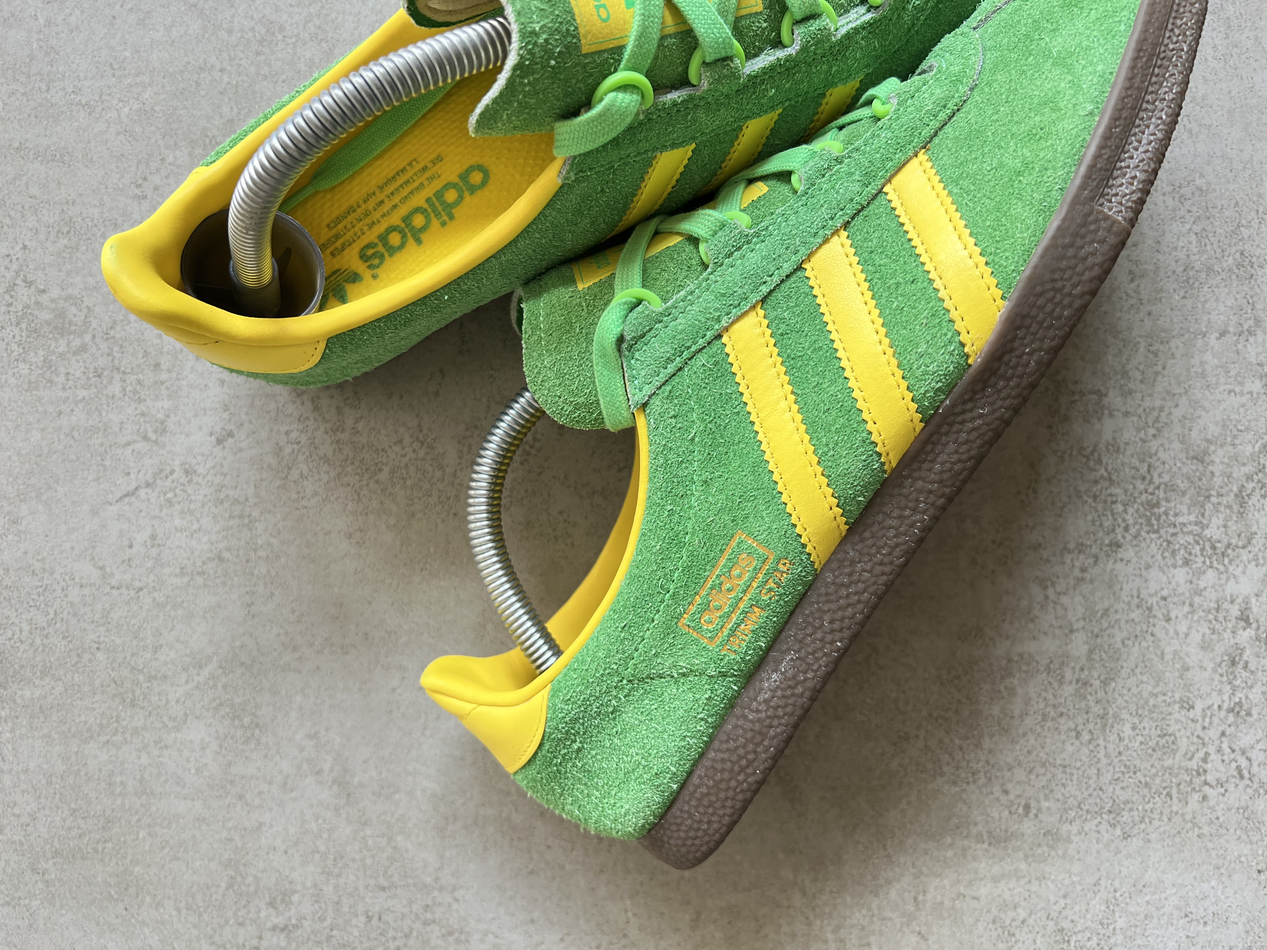 Adidas Trimm Star Green & Yellow Exclusive