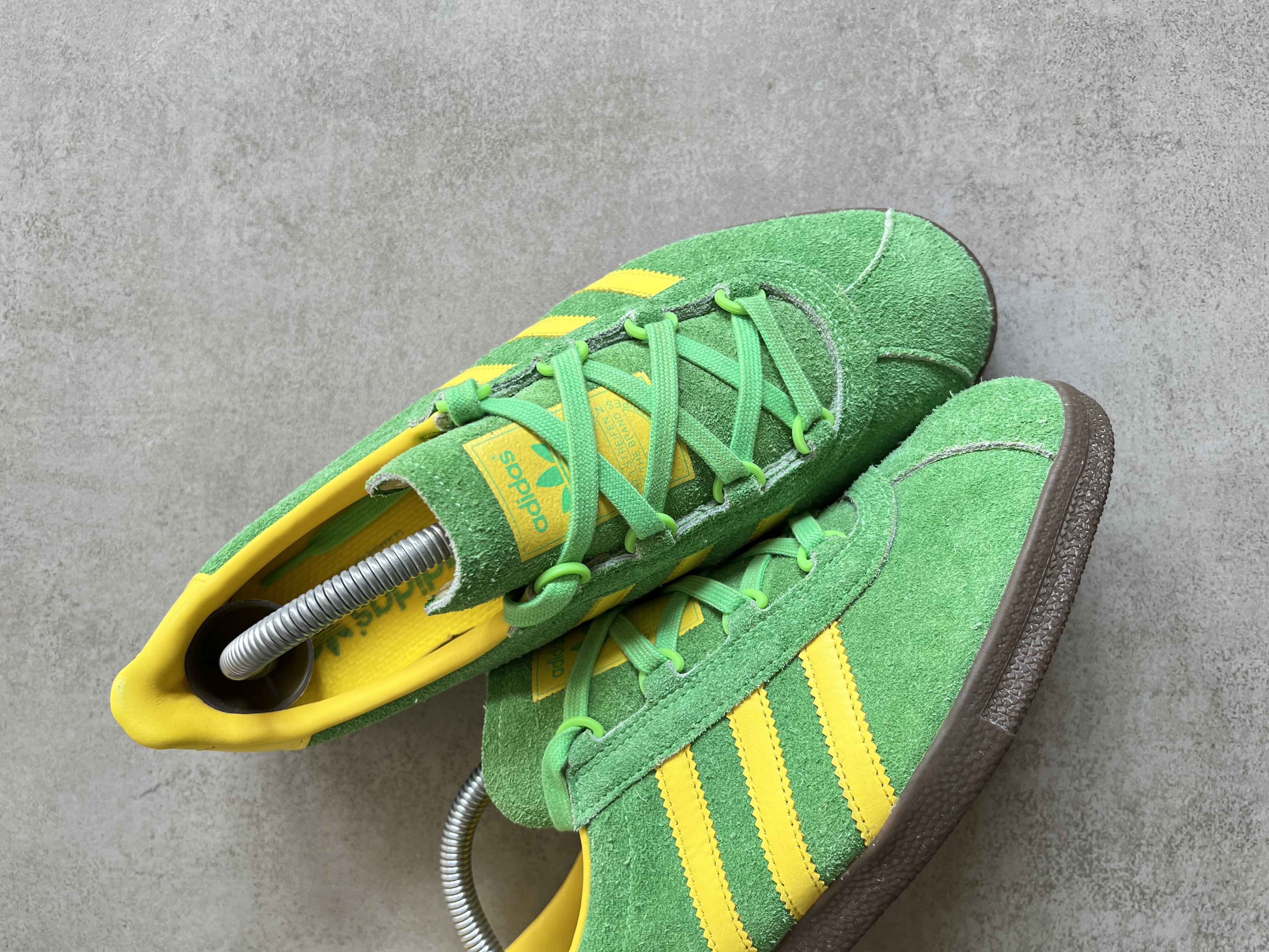 Adidas Trimm Star Green & Yellow Exclusive