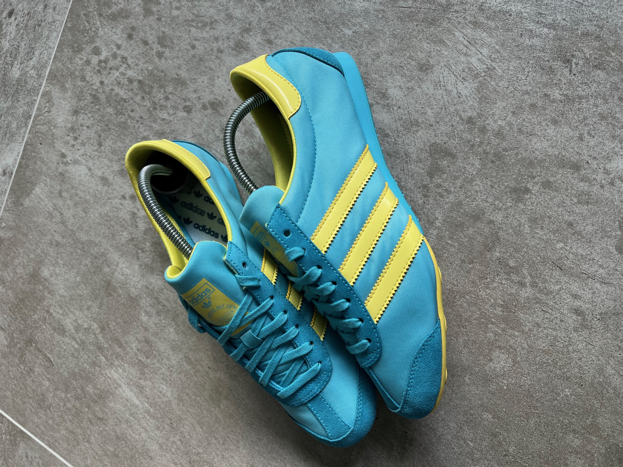 Adidas Blue & Yellow Vintage