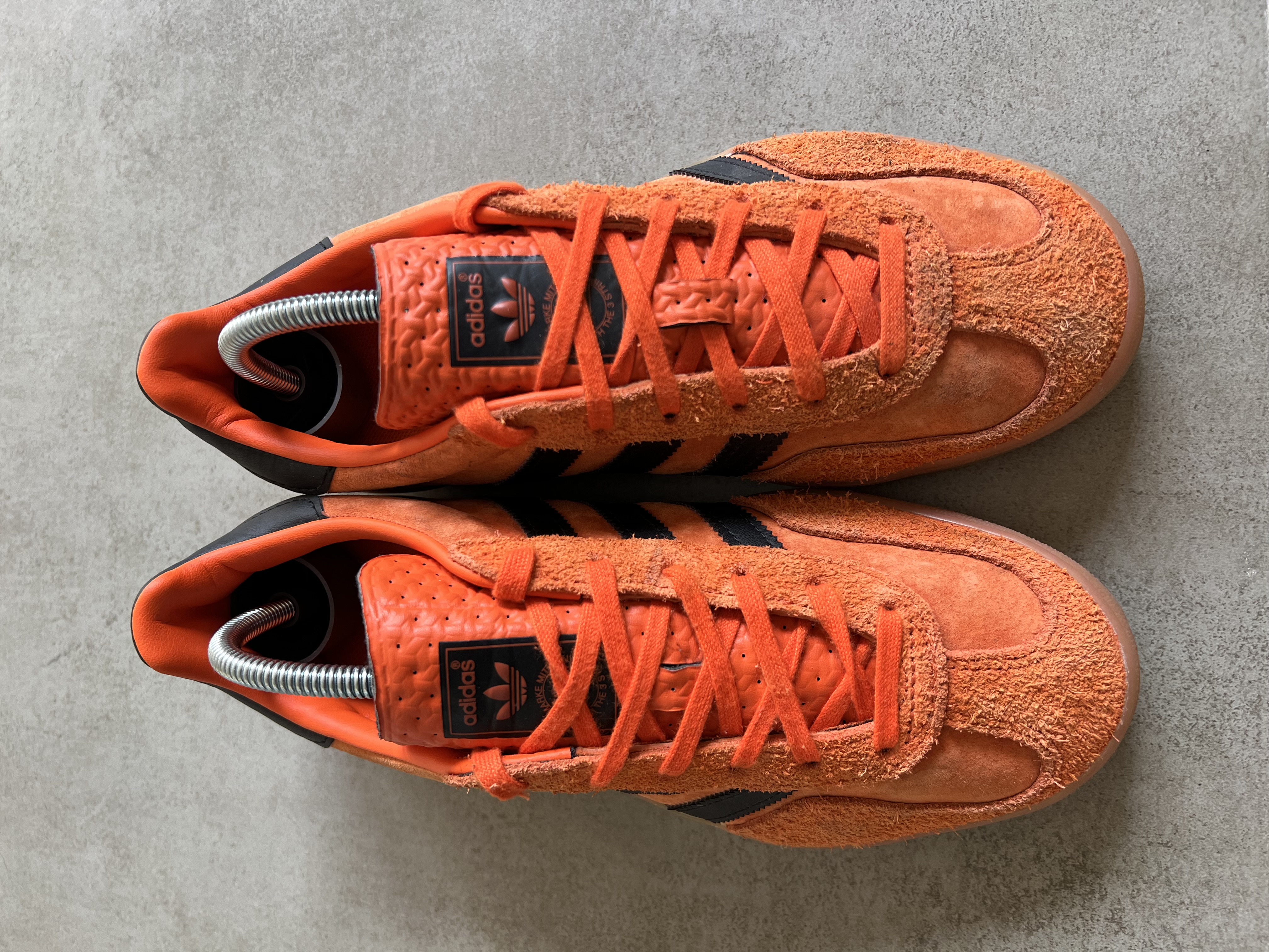 Vintage Adidas Gazelle Indoor Orange & Black