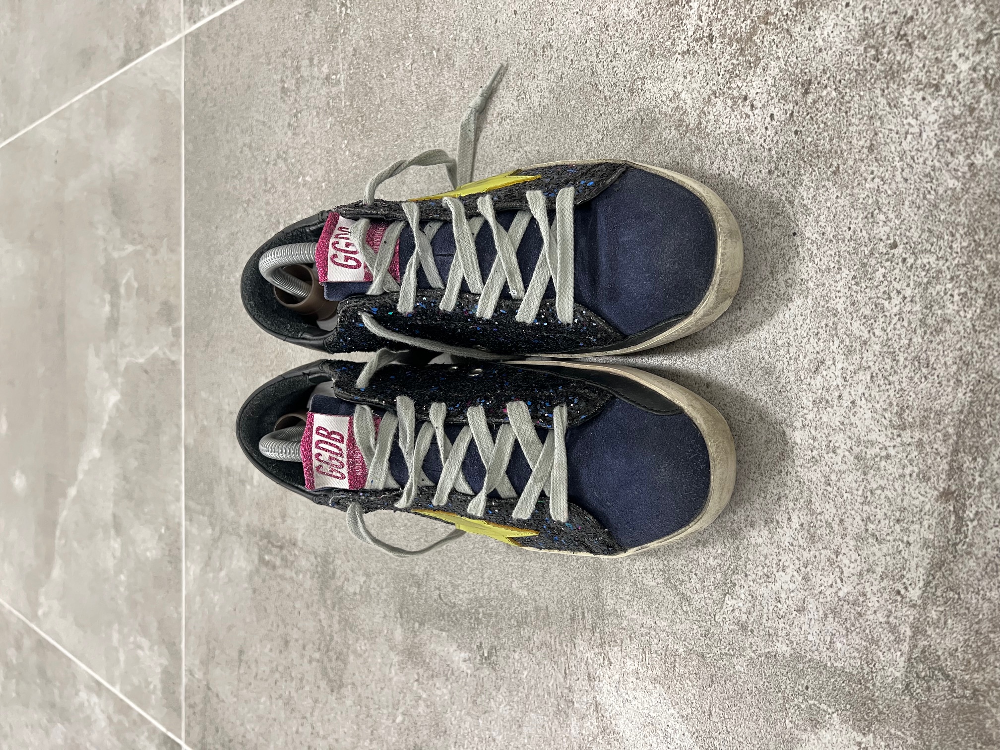 Golden Goose Superstar blue