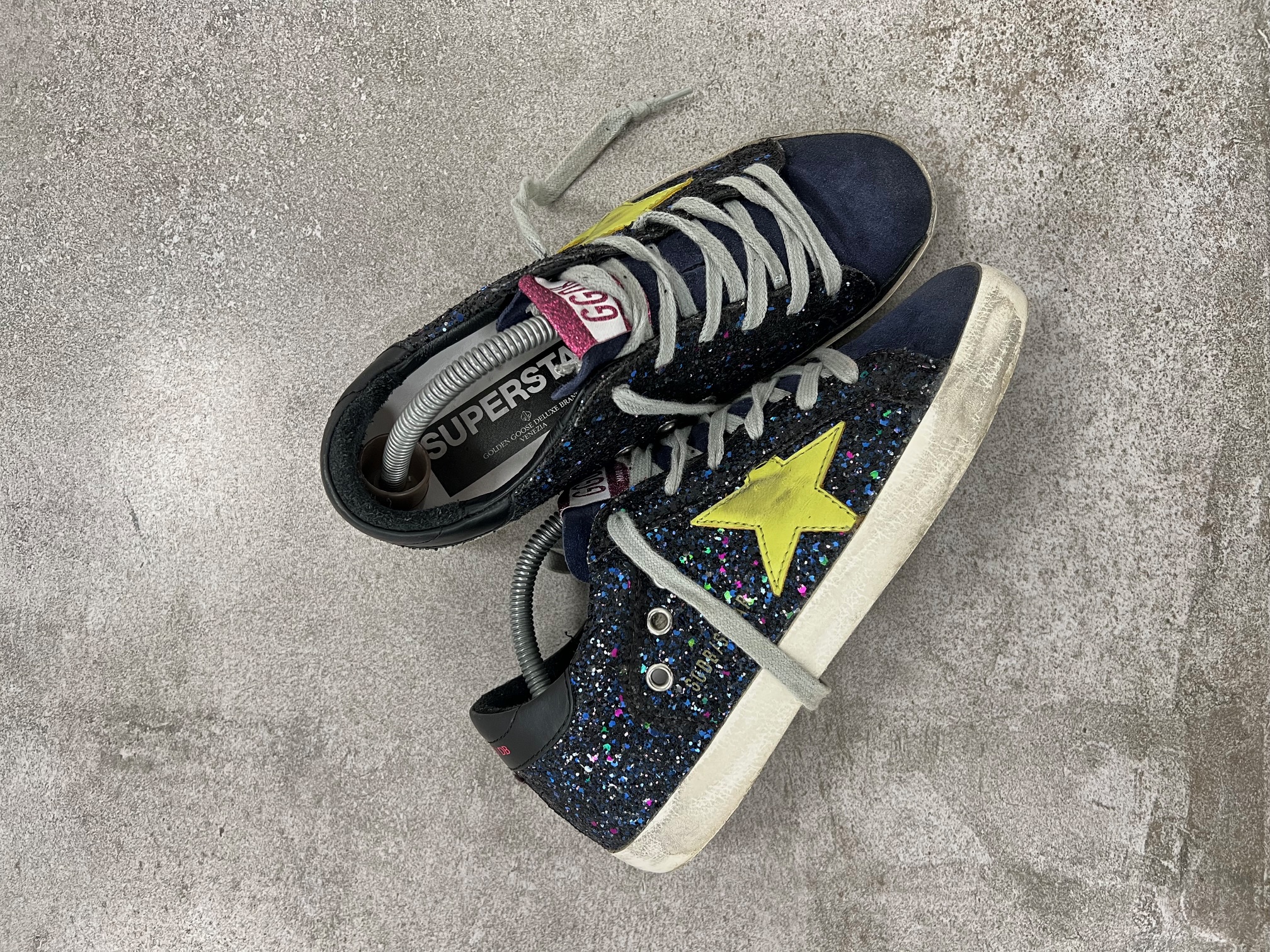 Golden Goose Superstar blue