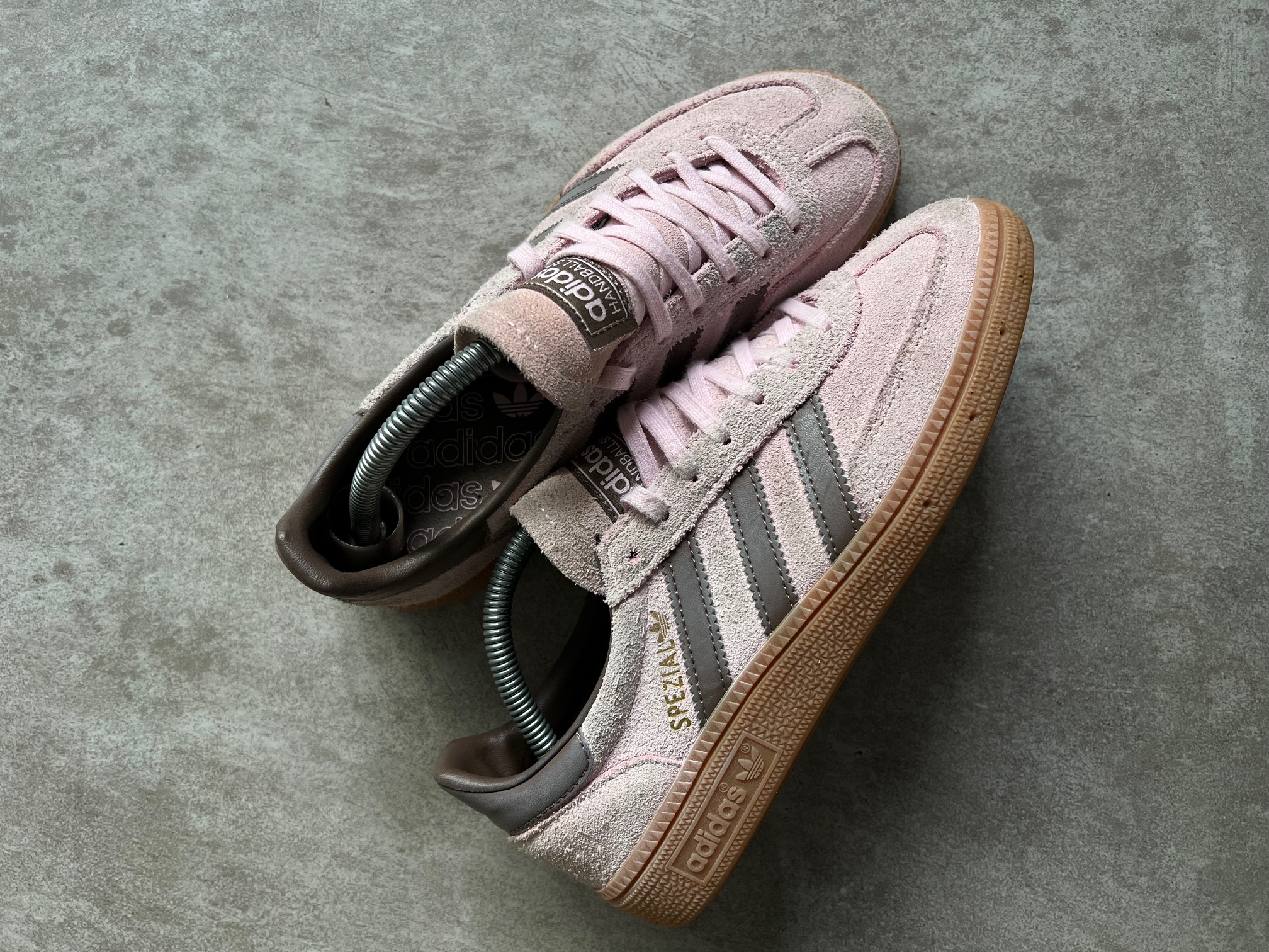 Adidas Handball Spezial light pink & Brown