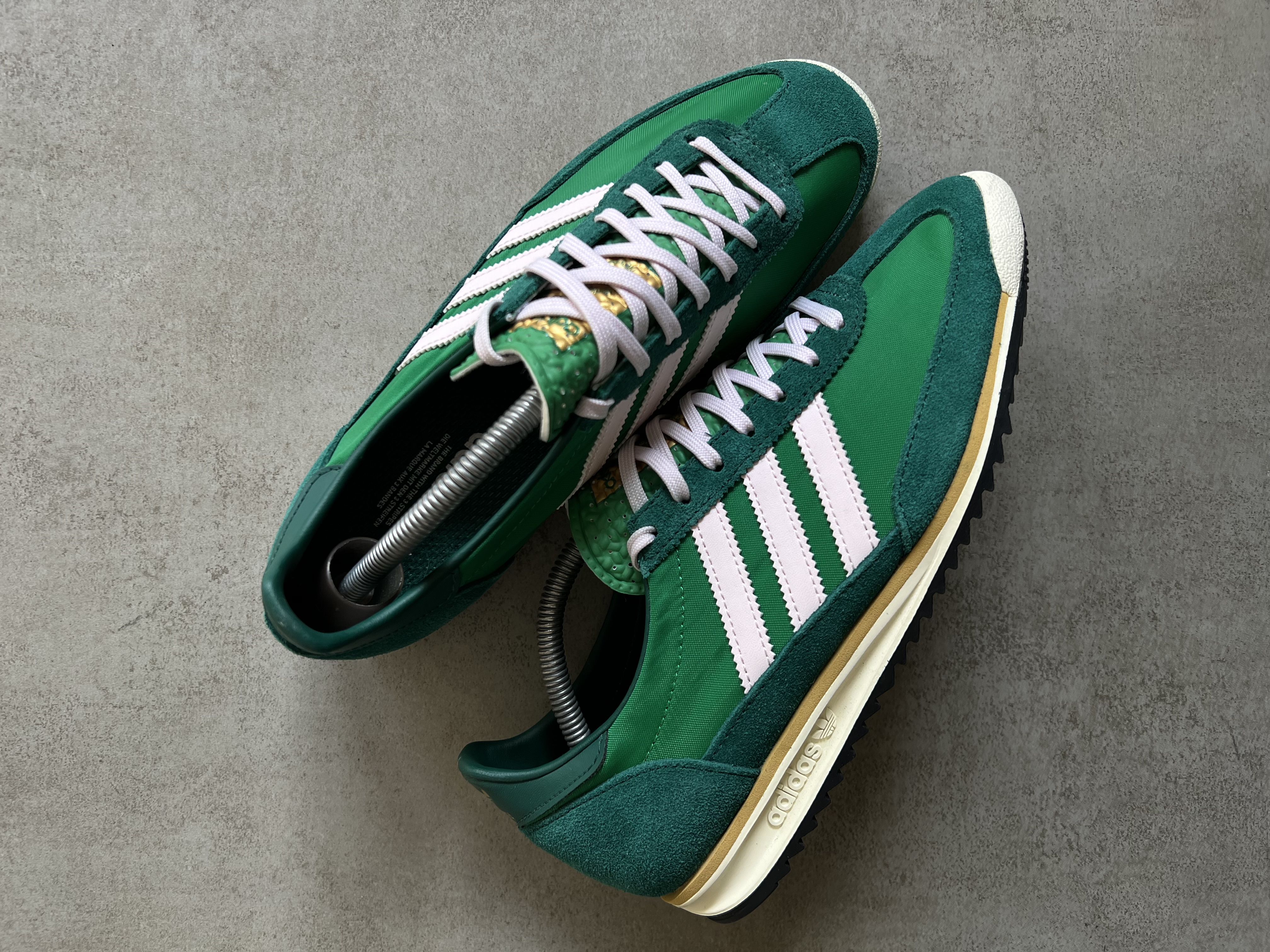 Adidas SL 72 Green & White Retro
