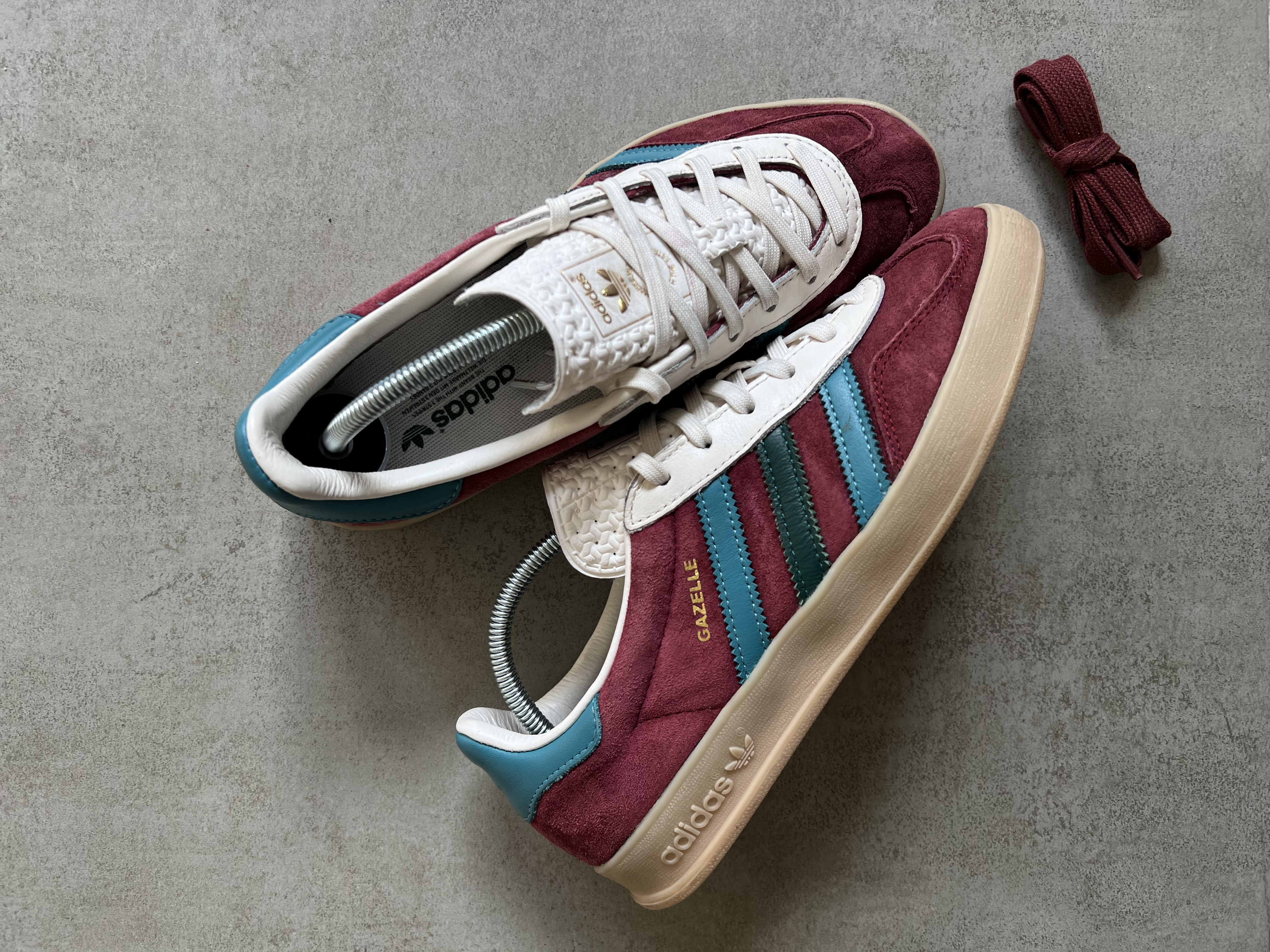 Burgundy Gazelle Indoor Adidas