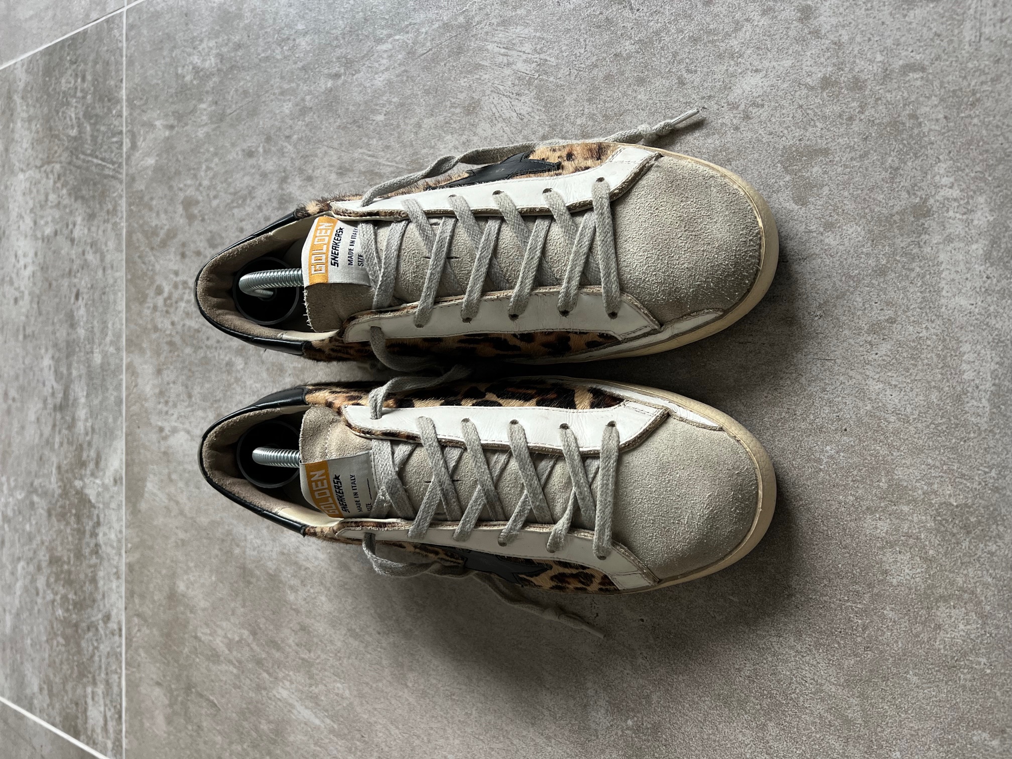 Golden Goose Superstar Animal Print