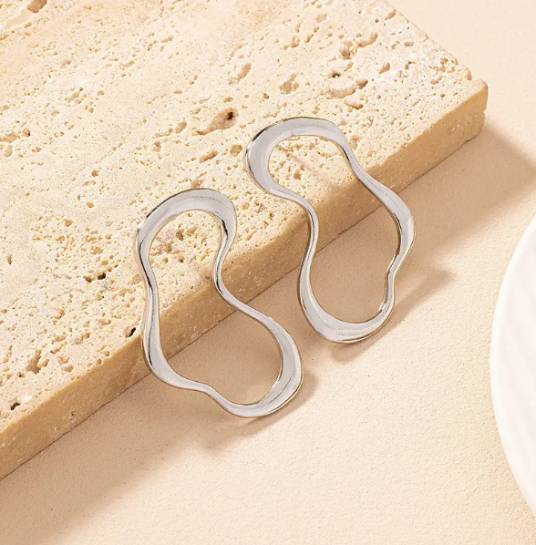 Teulrip Fashion Irregular Unique Earring  Trendy Jewelry for Girls & Women