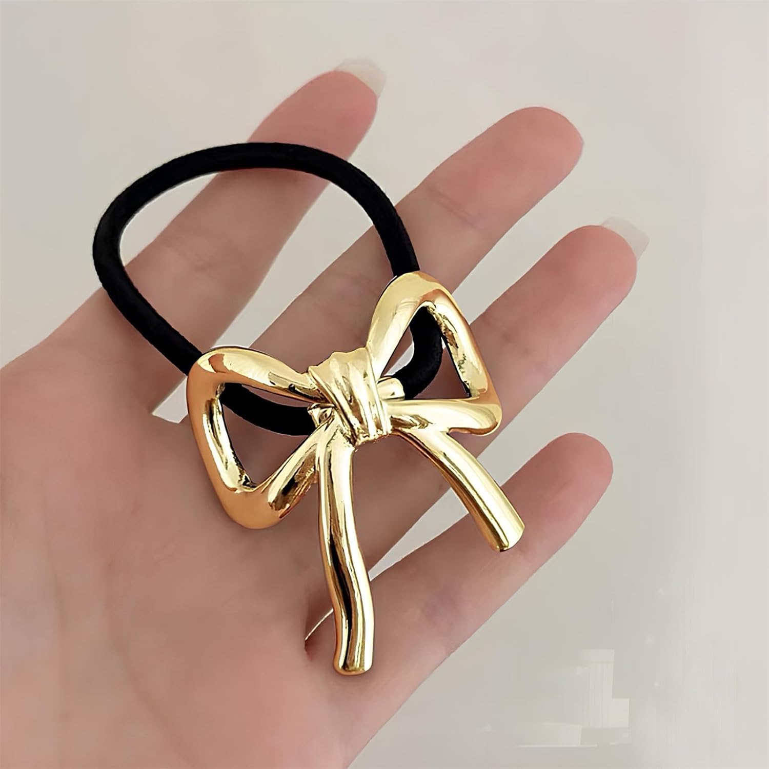 TEULRIP Bowknot Metal Hair Cuffs – Elegant & Stylish Hair Accessories