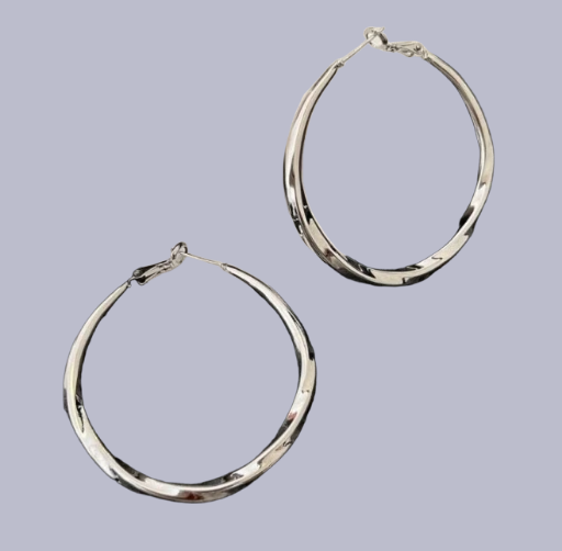 Teulrip Large Circle Hoop Earrings  Big Round Jewelry for Girls & Women