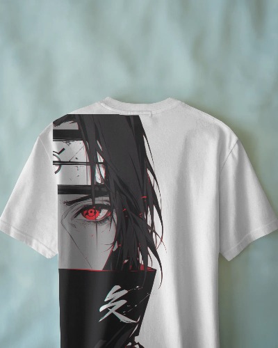 Itachi - Graphic White T-Shirt