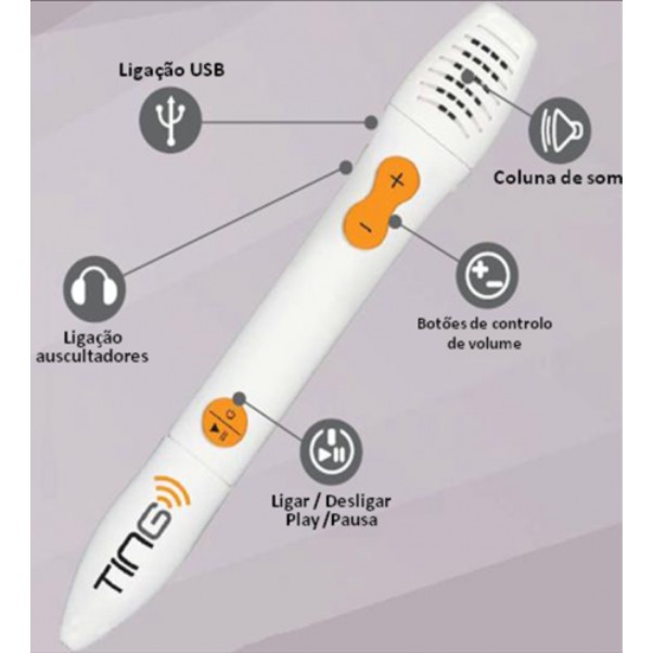 TING  - A Caneta que Fala – Kit de Iniciação 