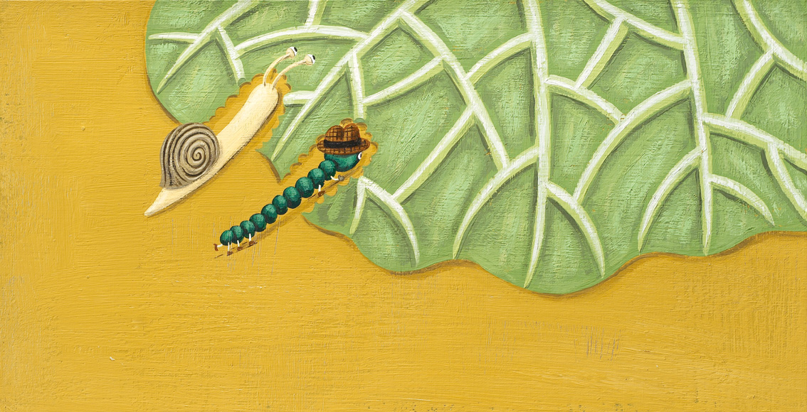 Caracol e Lagarta