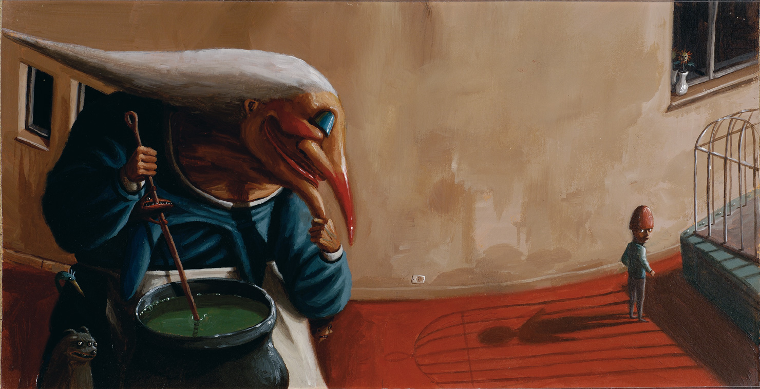 A Bruxa arreganhadentes