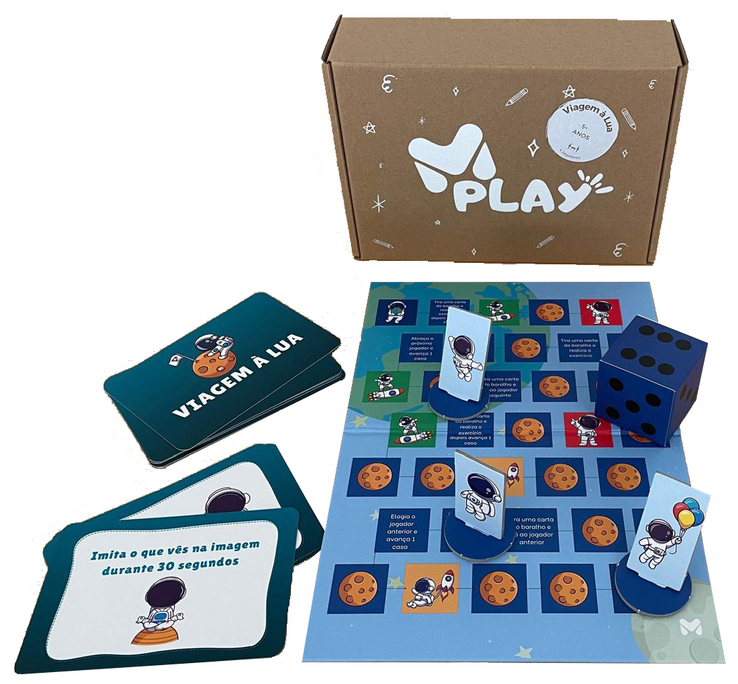 Jogo "Viagem à lua"