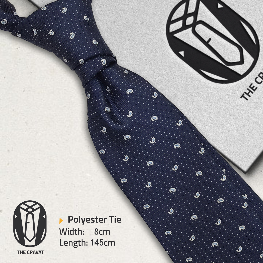 Fashion Dark Blue Necktie