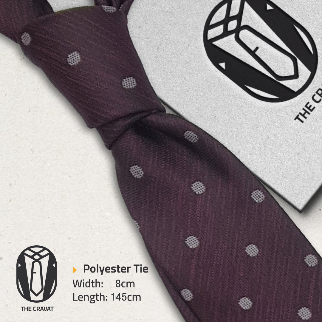 Fashion Maroon Necktie