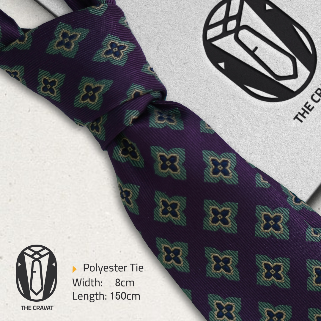 Fashion Purple Necktie