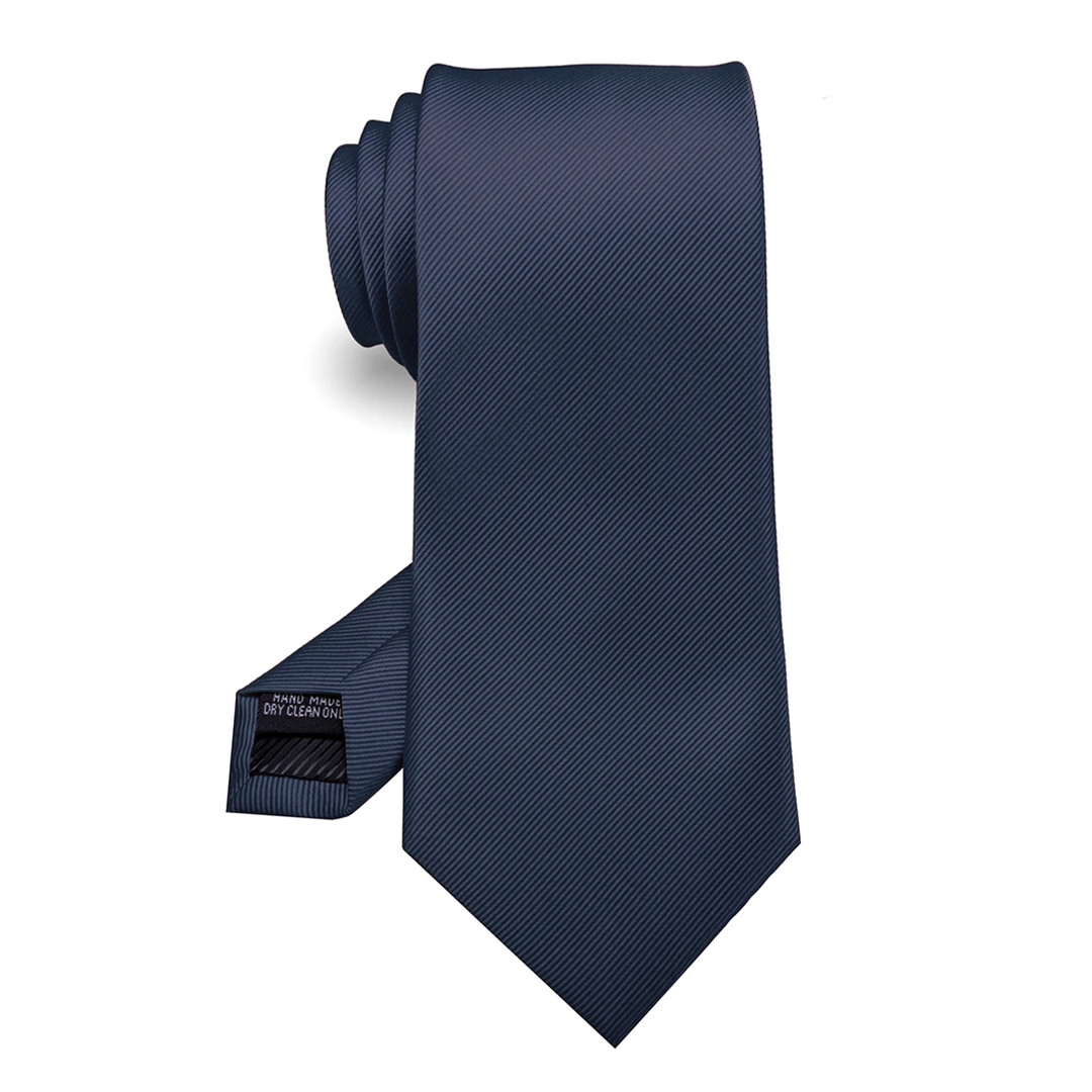 Solid Navi Blue Necktie