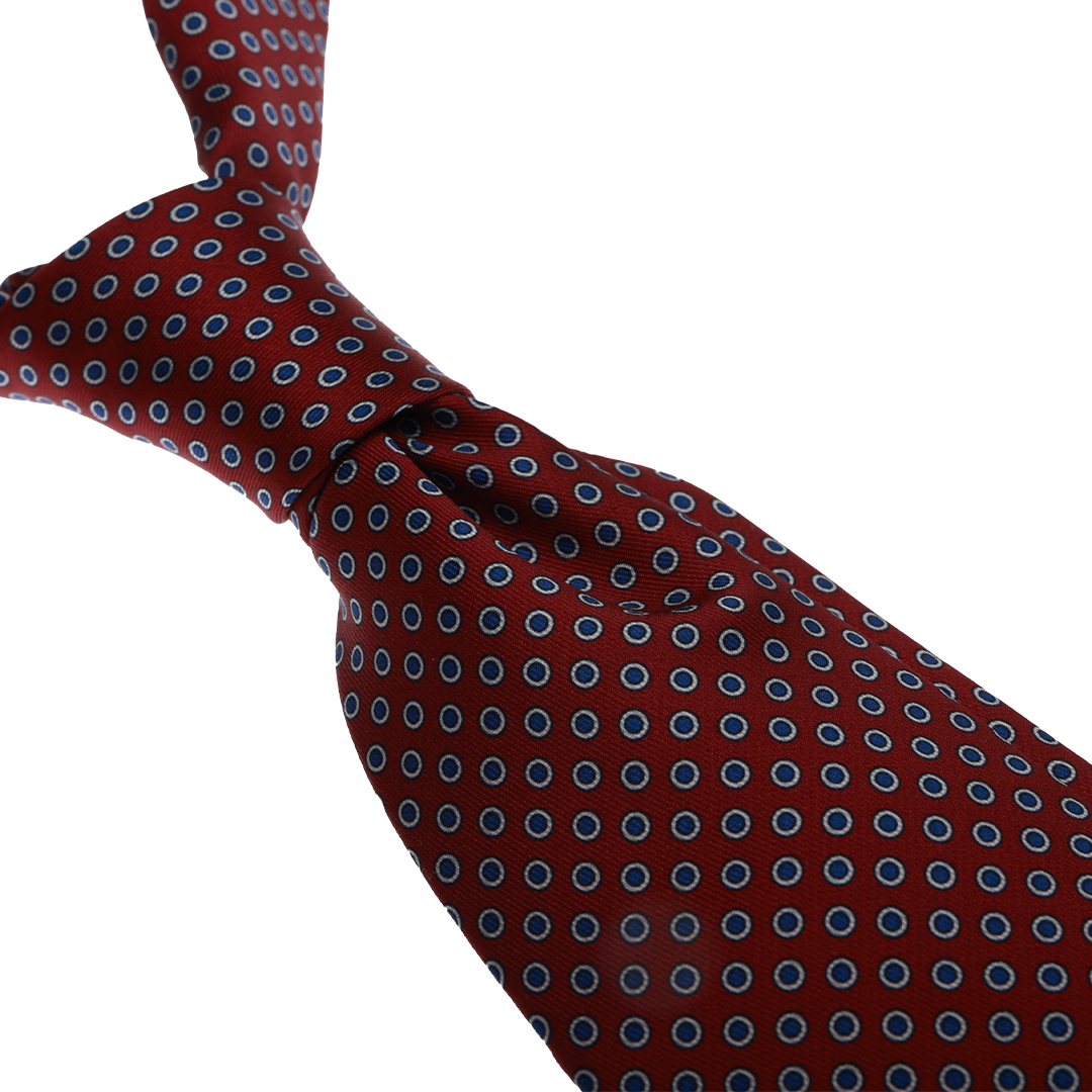 Red Polka Dot Necktie