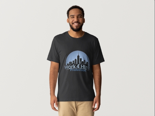 Work 4 Hire Production Men's T-Shirt