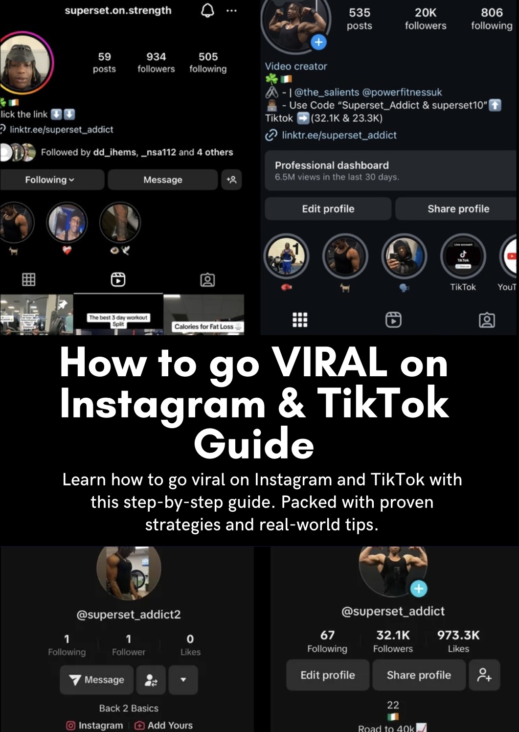 How to go VIRAL on Instagram & TikTok Guide