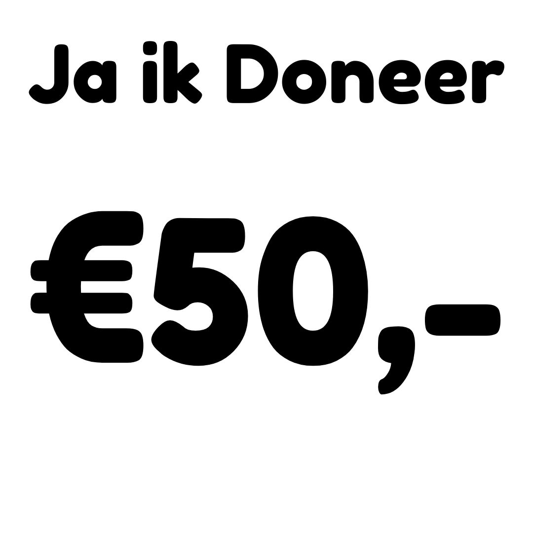 Doneer een bedrag naar keuze
