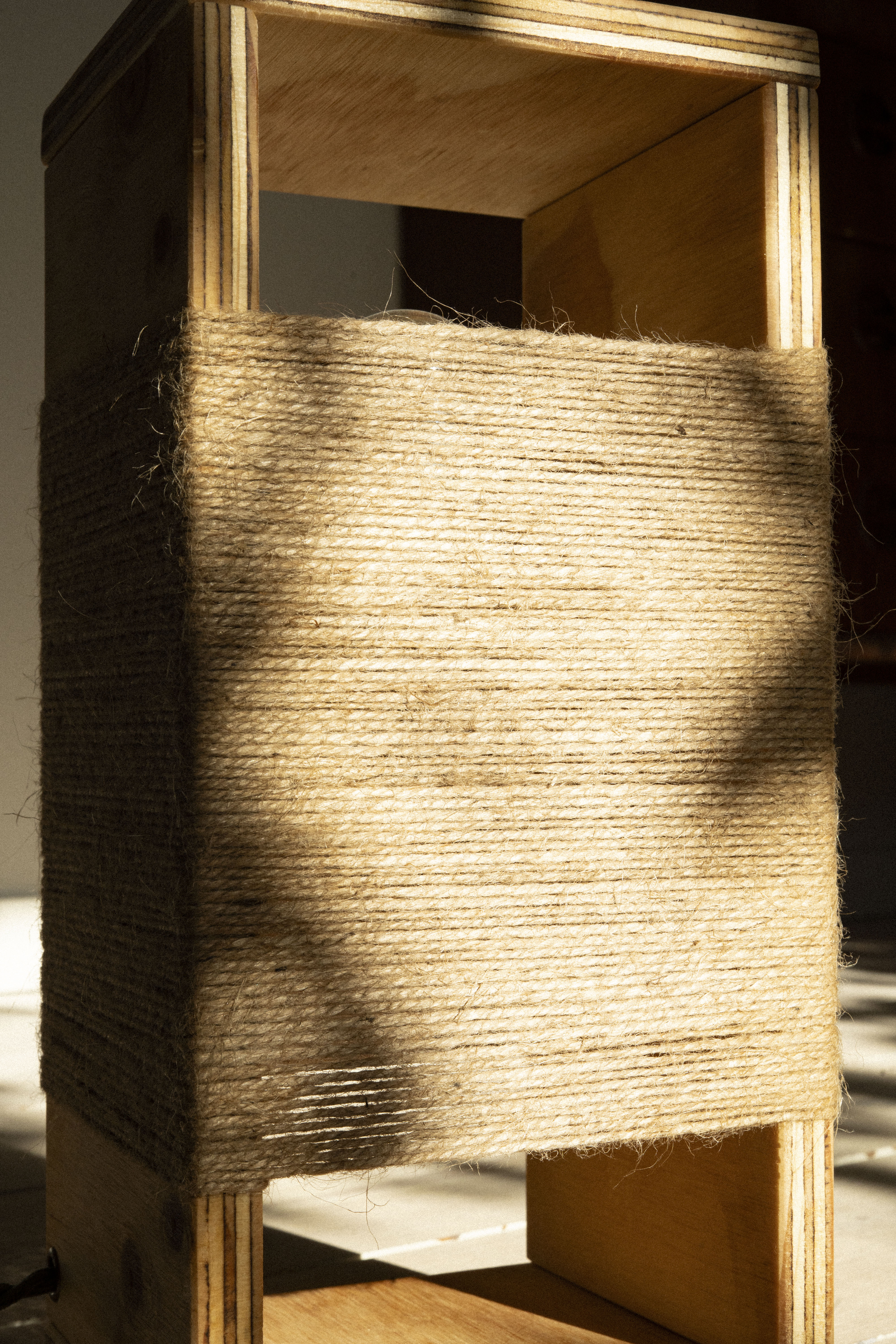 Handmade Wooden Lamp