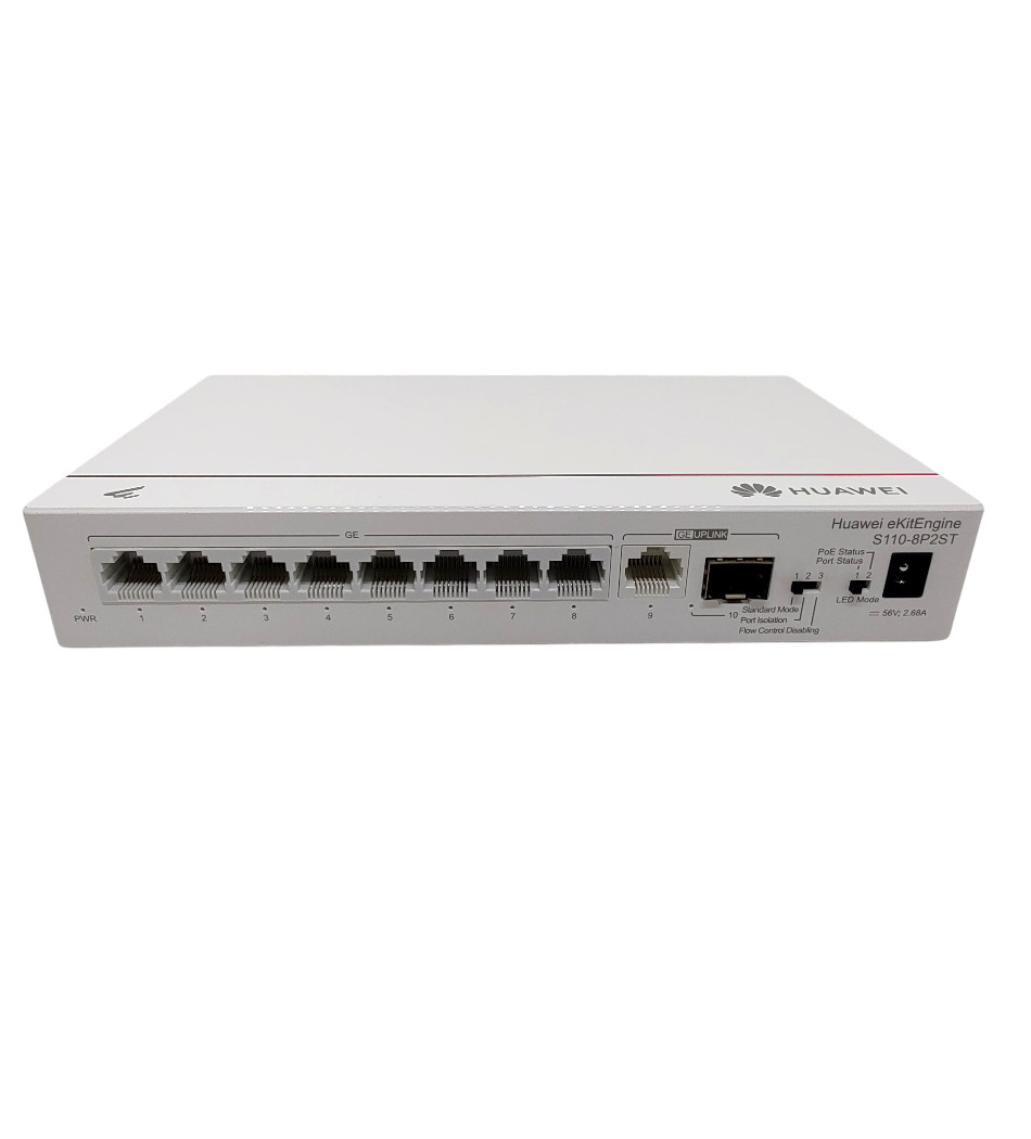 Switch HUAWEI S110-8P2ST-AC