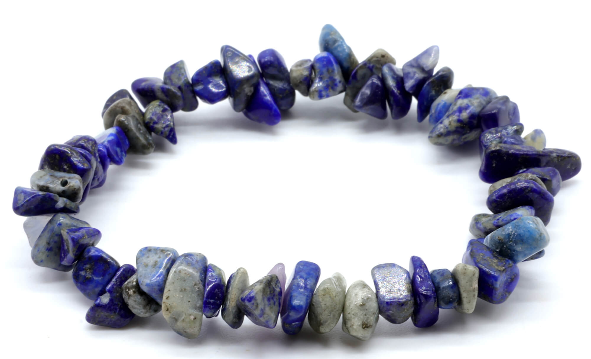 Bracelet Baroque en Lapis-Lazuli (Qualité B)