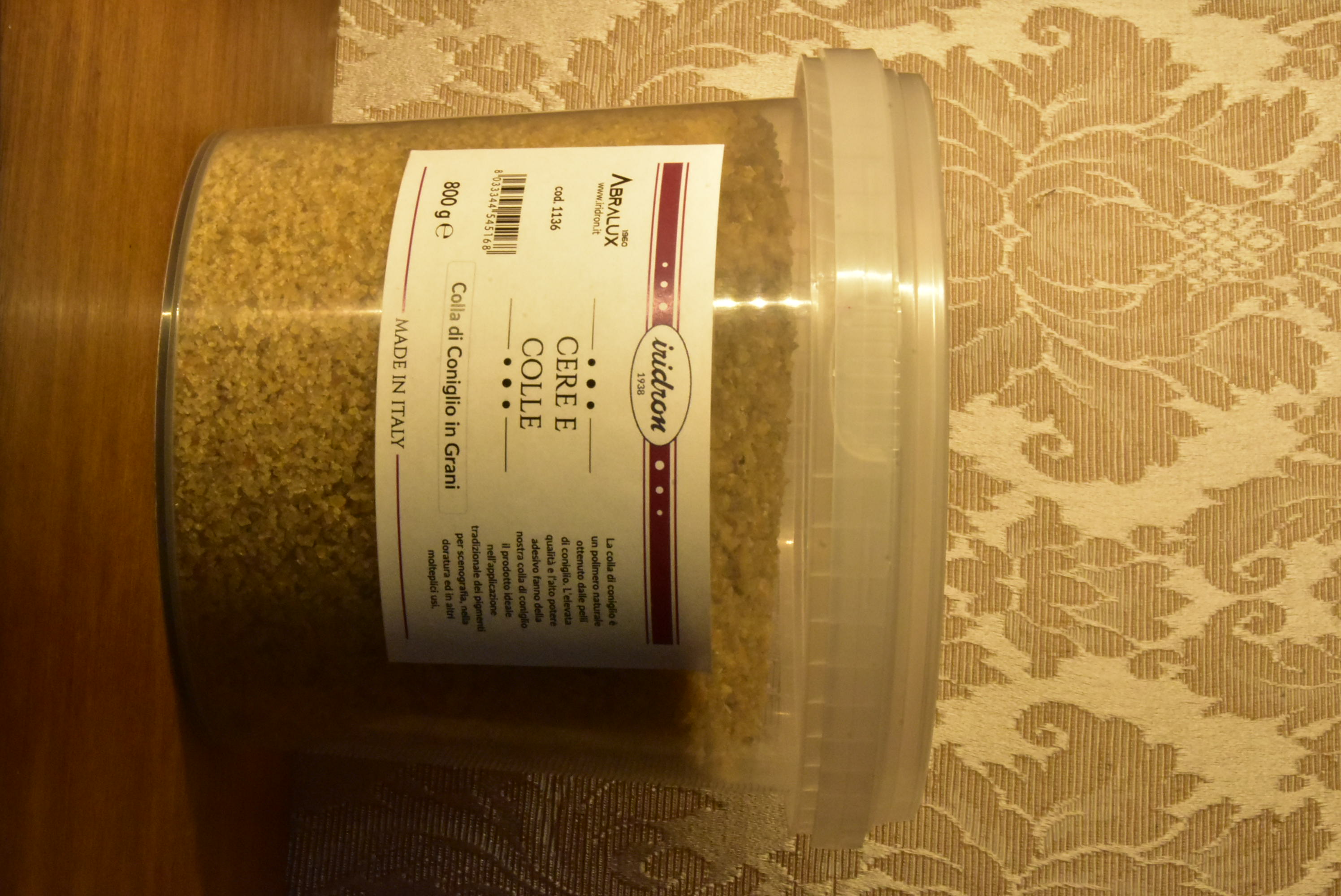 IRIDRON Colla di Coniglio in Grani 800 gr