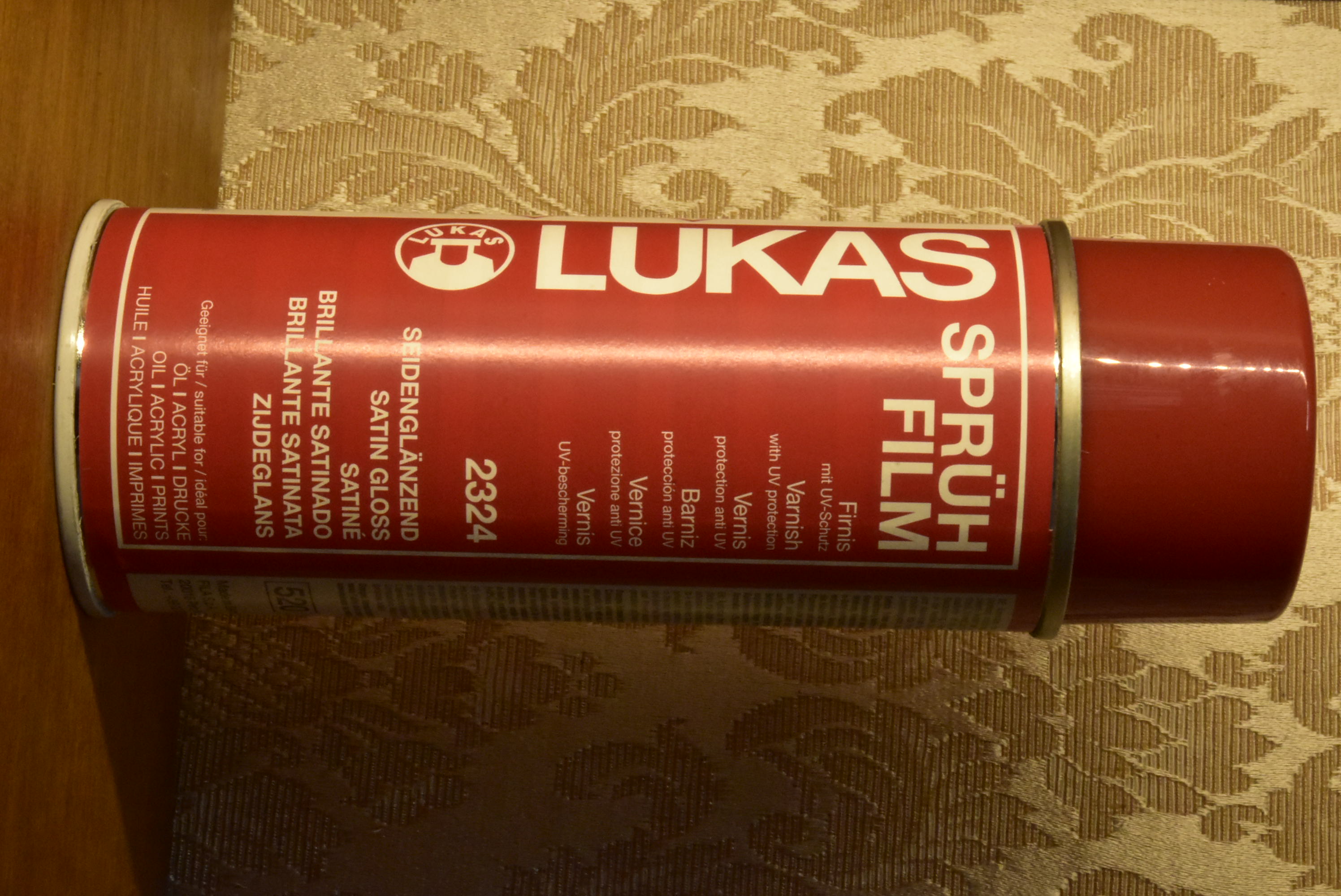 LUKAS VERNICE BRILLANTE SATINATA  400ML