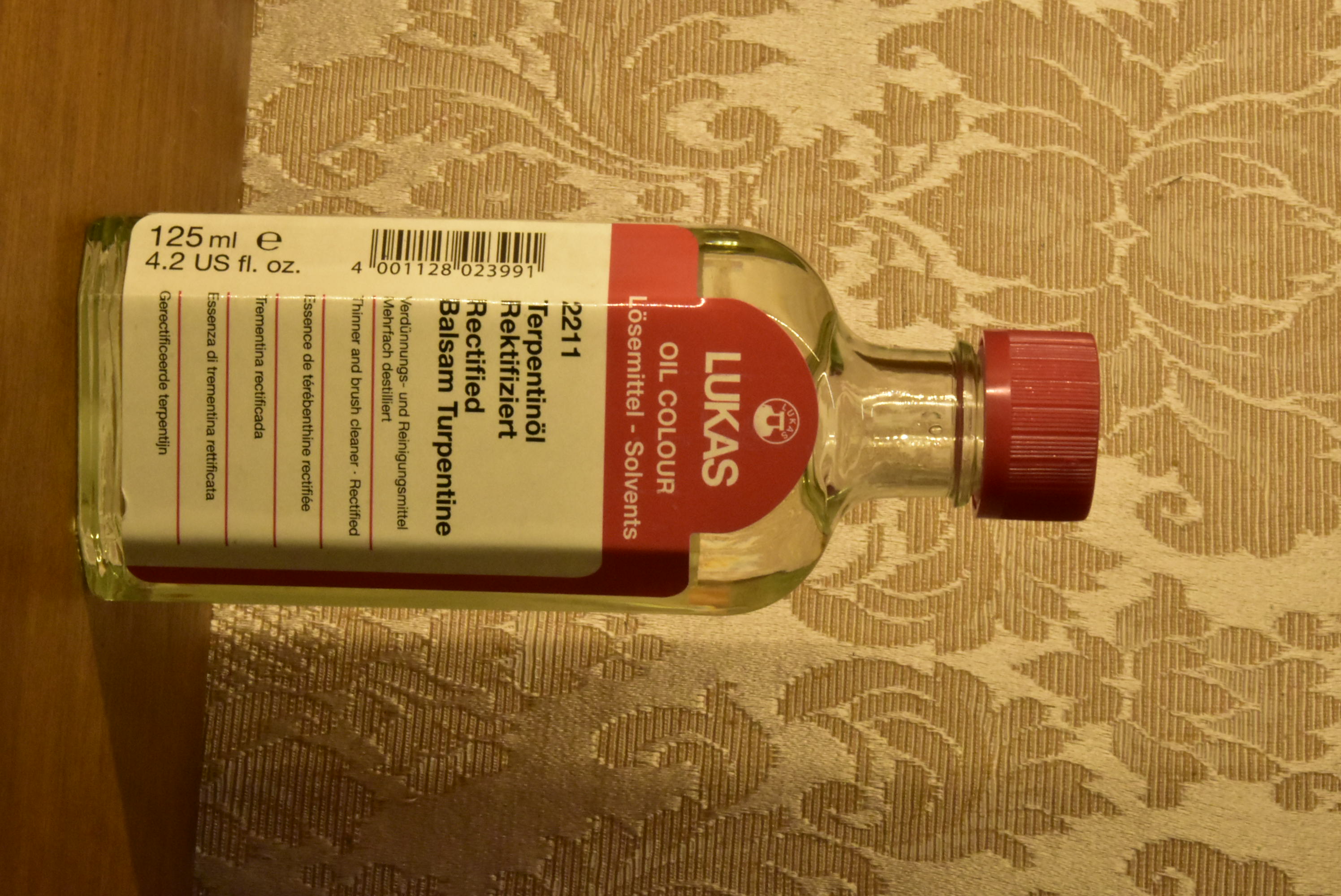 LUKAS ESSENZA DI TREMENTINA RETTIFICATA  125ML