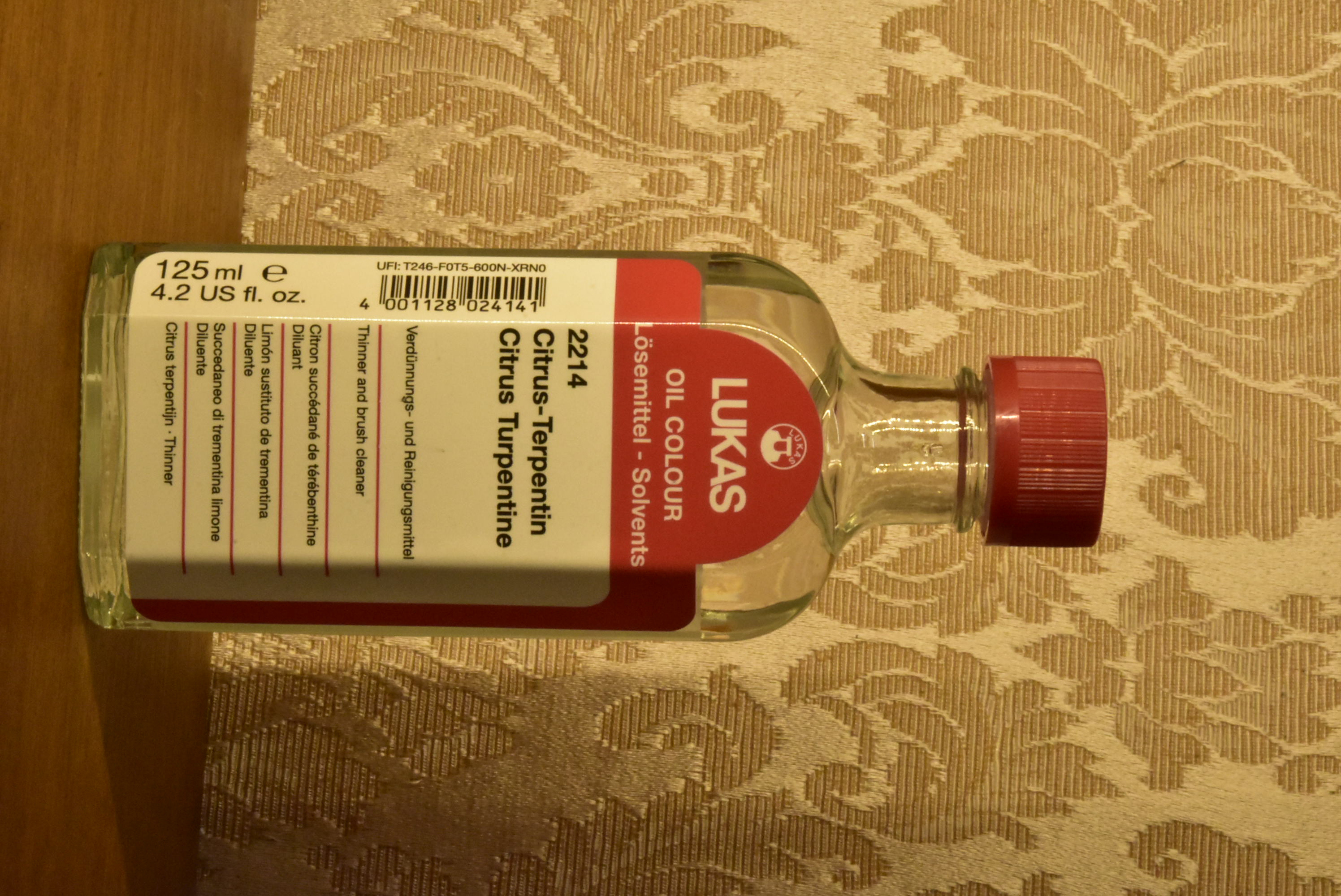 LUKAS SOSTITUTO TREMENTINA LIMONE 125ML