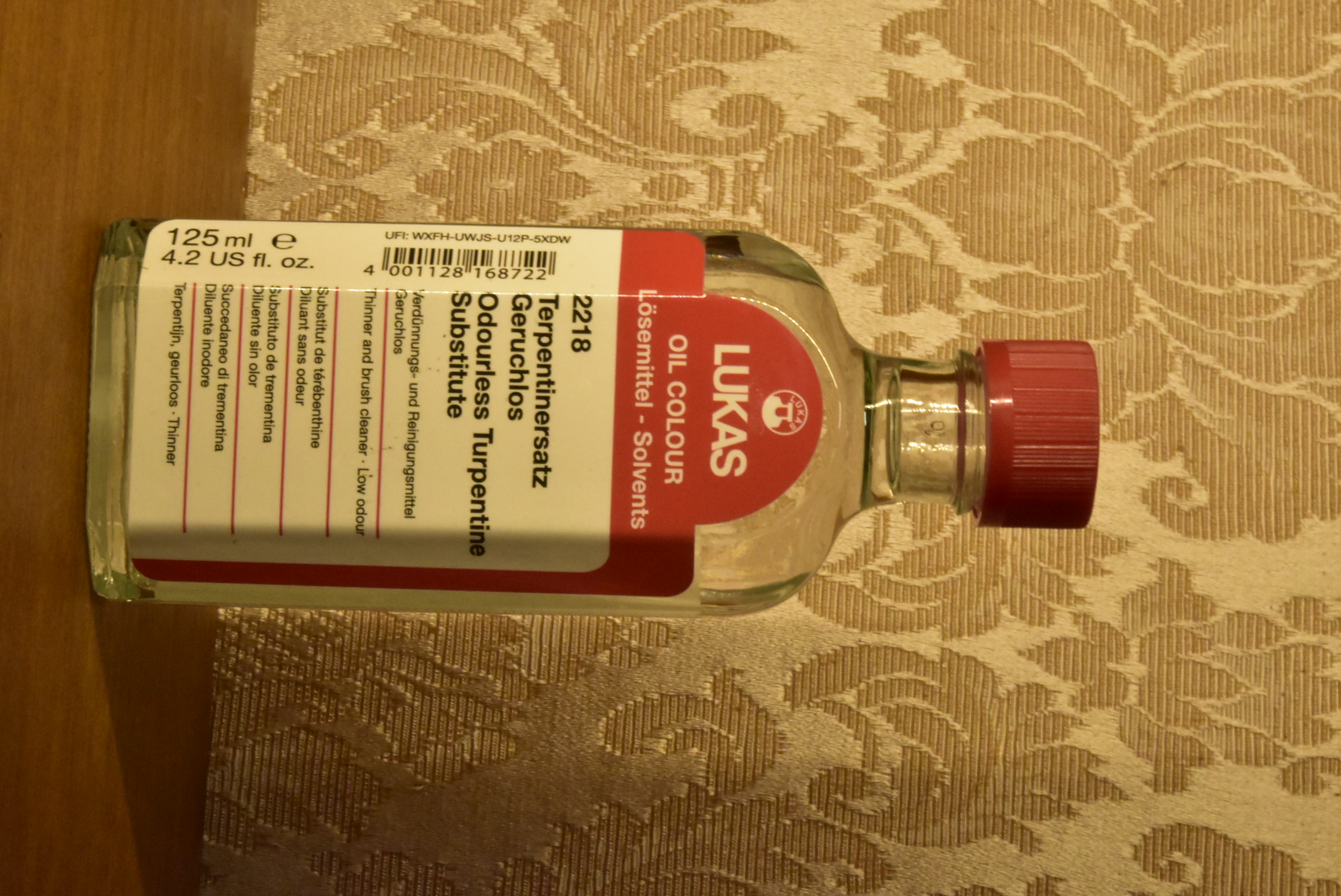 LUKAS SOSTITUTO TREMENTINA INODORE 125ML